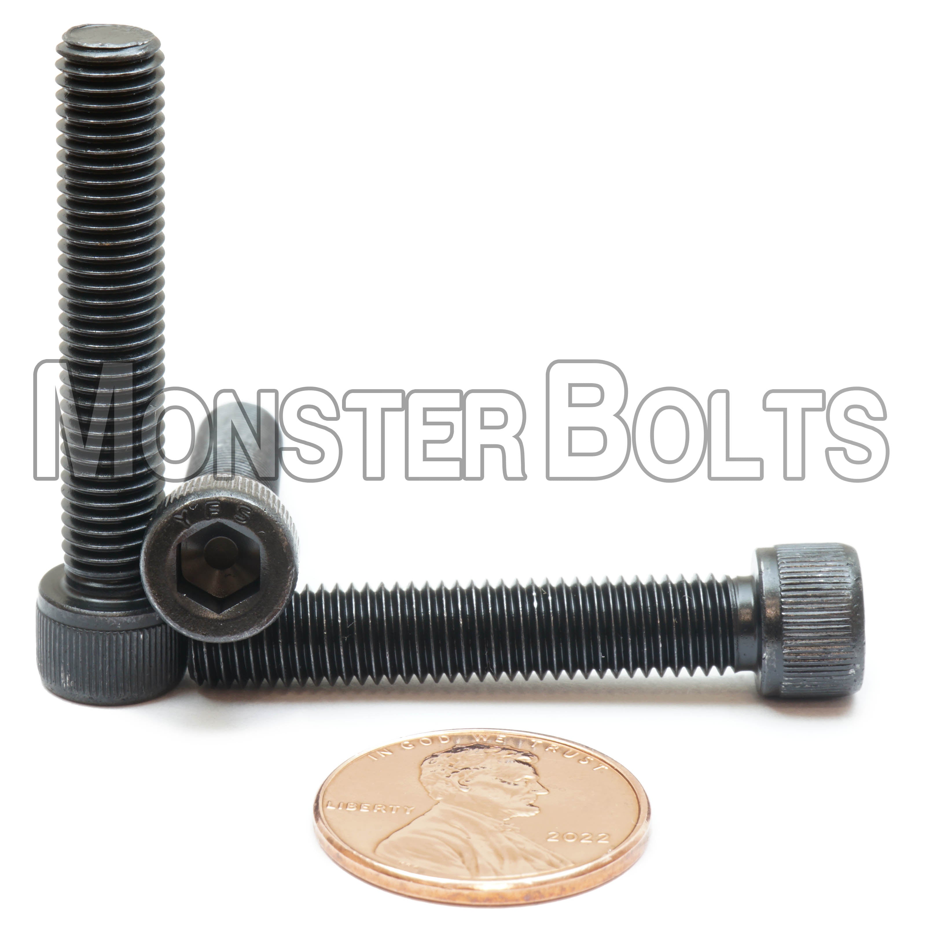 Bulk 1/4"-28 Socket Head Cap screws, Alloy Steel with Black Oxide, Fine Thread