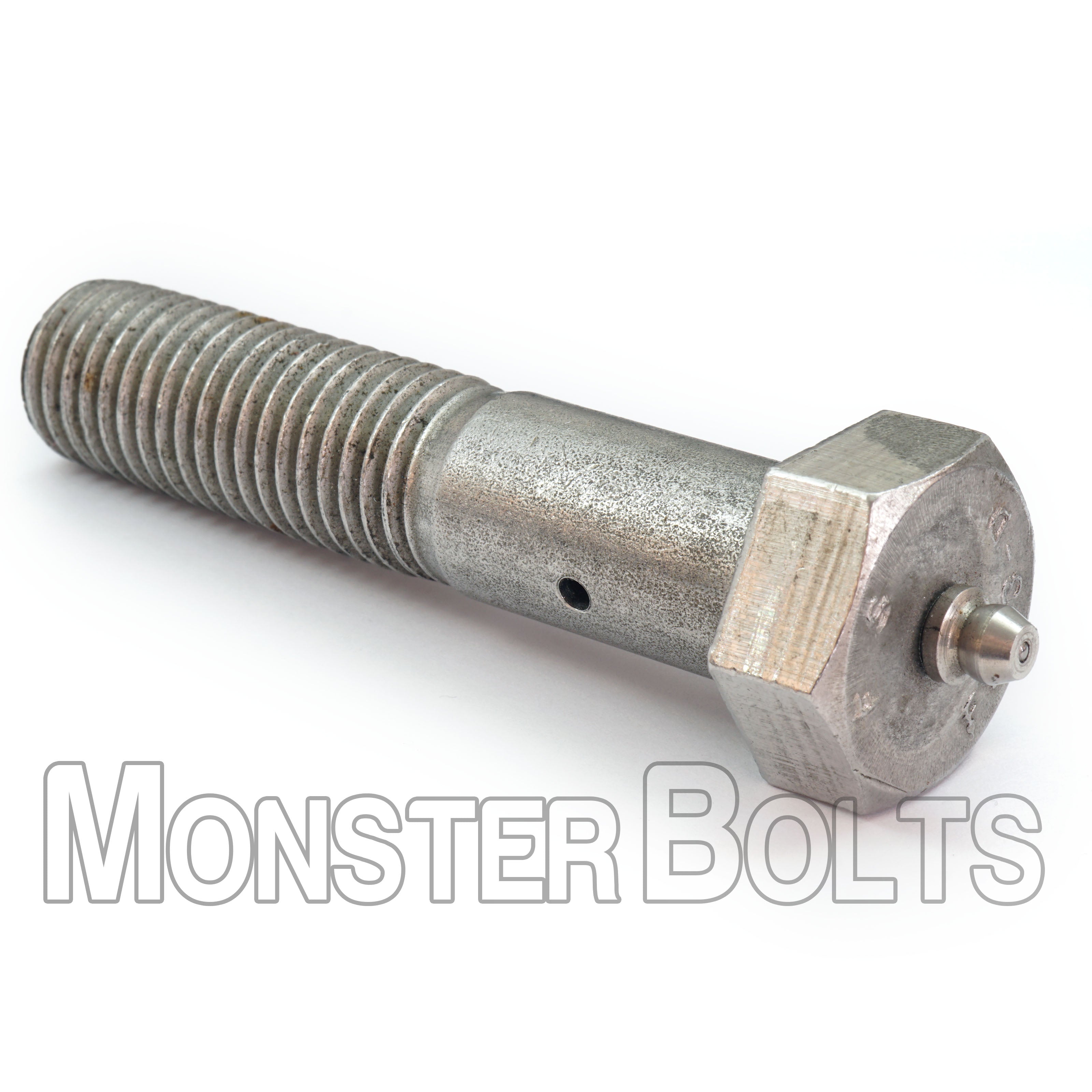 316 Stainless Steel Axle Bolt Kit (3/4" x 3-1/2") w/ Zerk Grease Fitting – Ideal for Boat Lift Sheave Kits