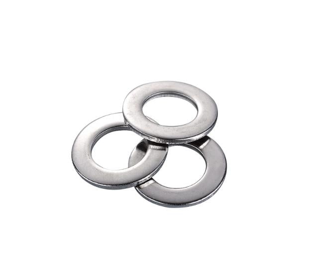 Bulk Zinc Plated Steel Flat Washers DIN 433 – Compact Diameter Industrial Fasteners