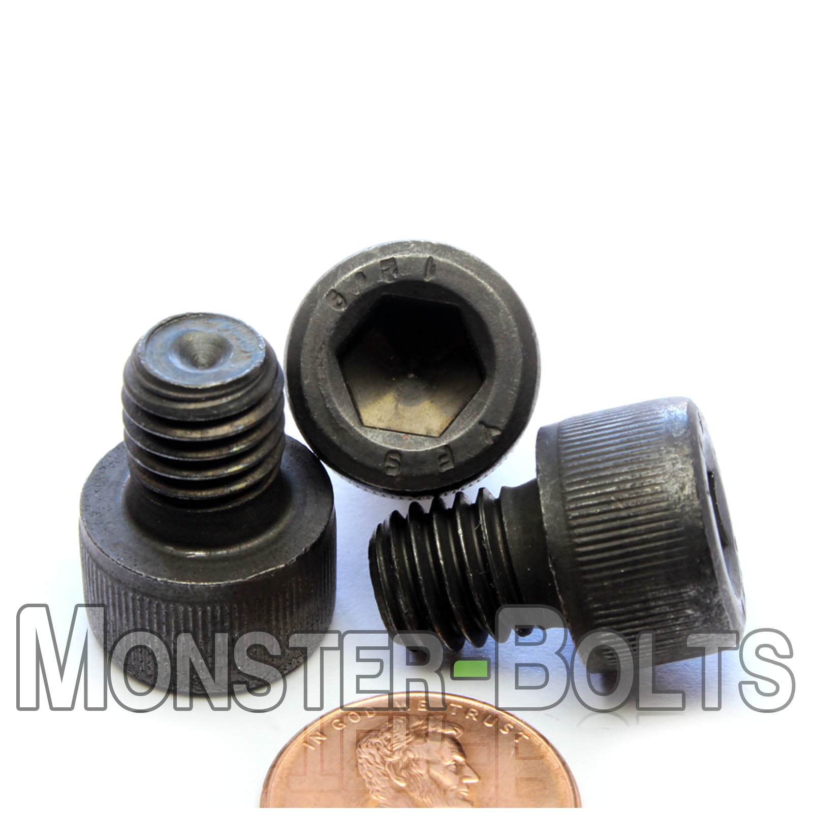 M10 Socket Head Cap screws, Class 12.9 Alloy Steel w/ Black Oxide