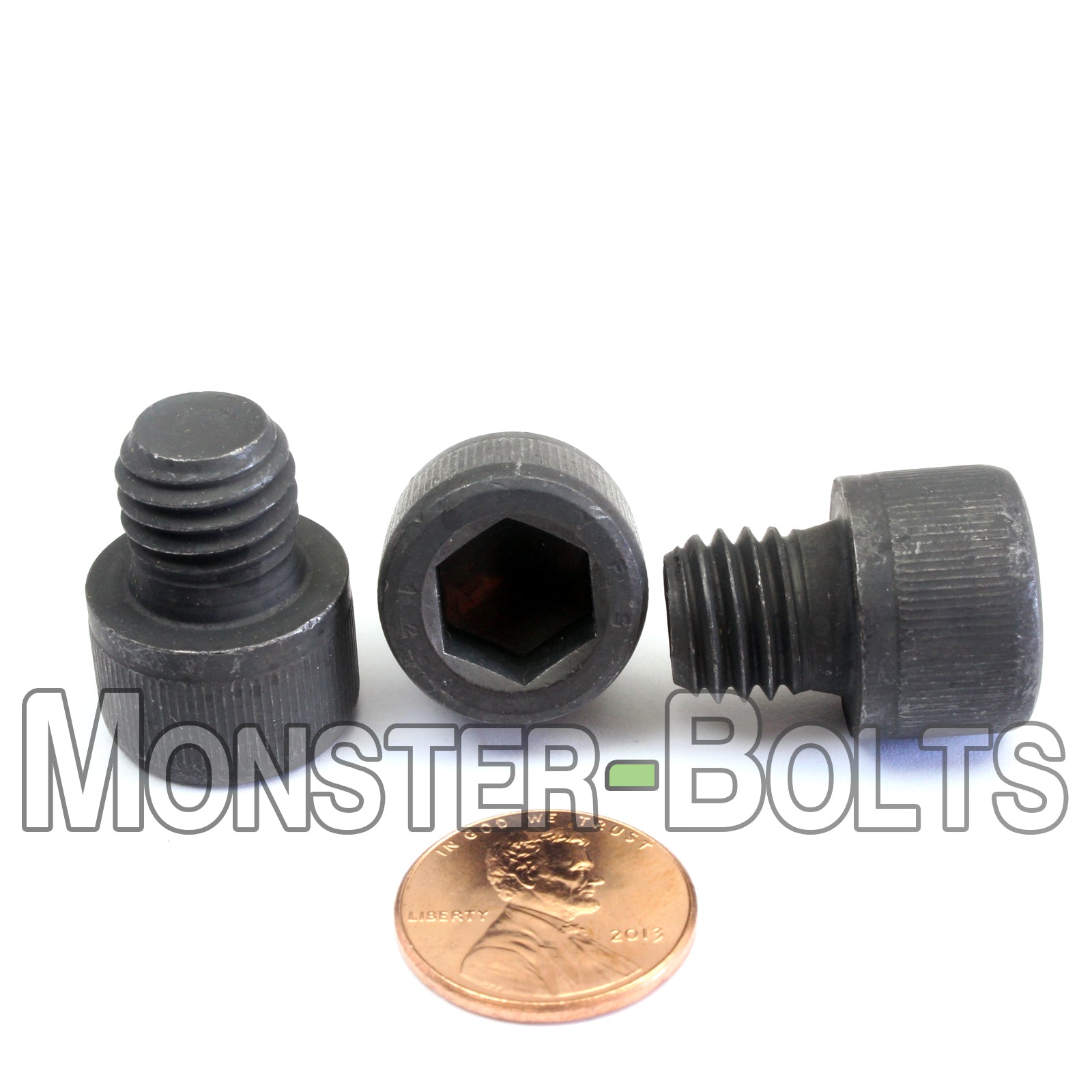 M12 Socket Head Cap screws, Class 12.9 Alloy Steel w/ Black Oxide