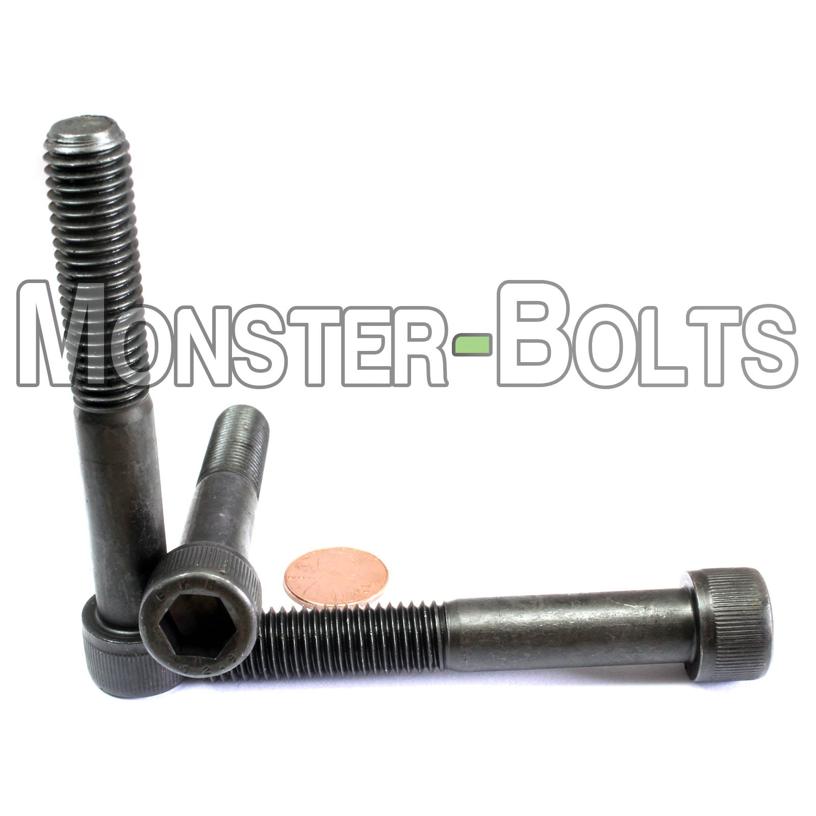 M12 Socket Head Cap screws, Class 12.9 Alloy Steel w/ Black Oxide