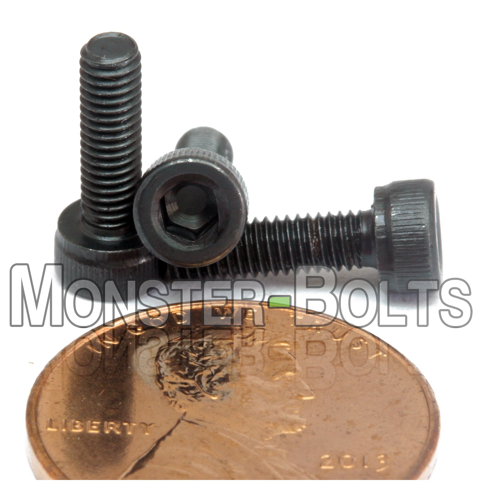 M3 Socket Head Cap screws, Class 12.9 Alloy Steel w/ Black Oxide