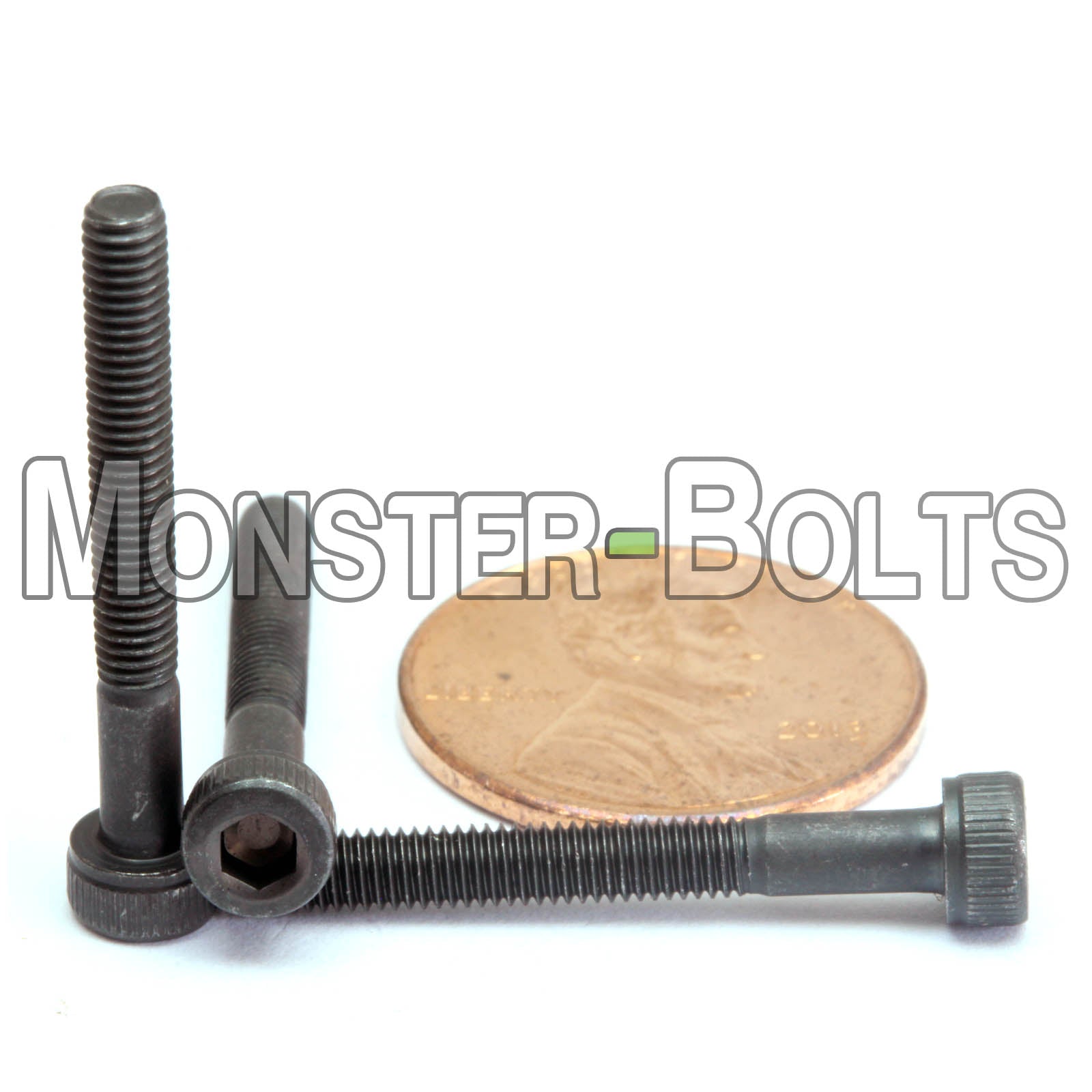 M3 Socket Head Cap screws, Class 12.9 Alloy Steel w/ Black Oxide