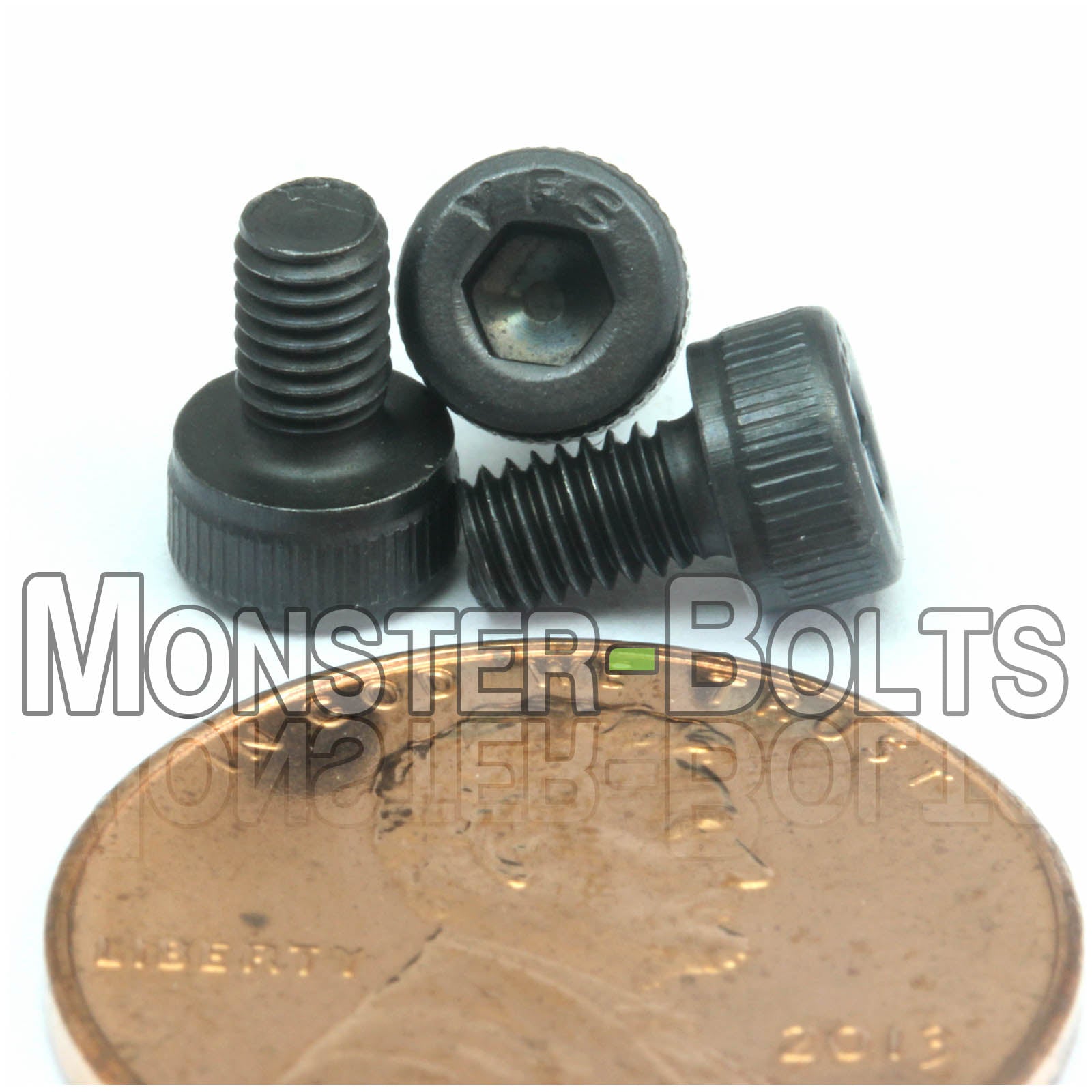 M3 Socket Head Cap screws, Class 12.9 Alloy Steel w/ Black Oxide