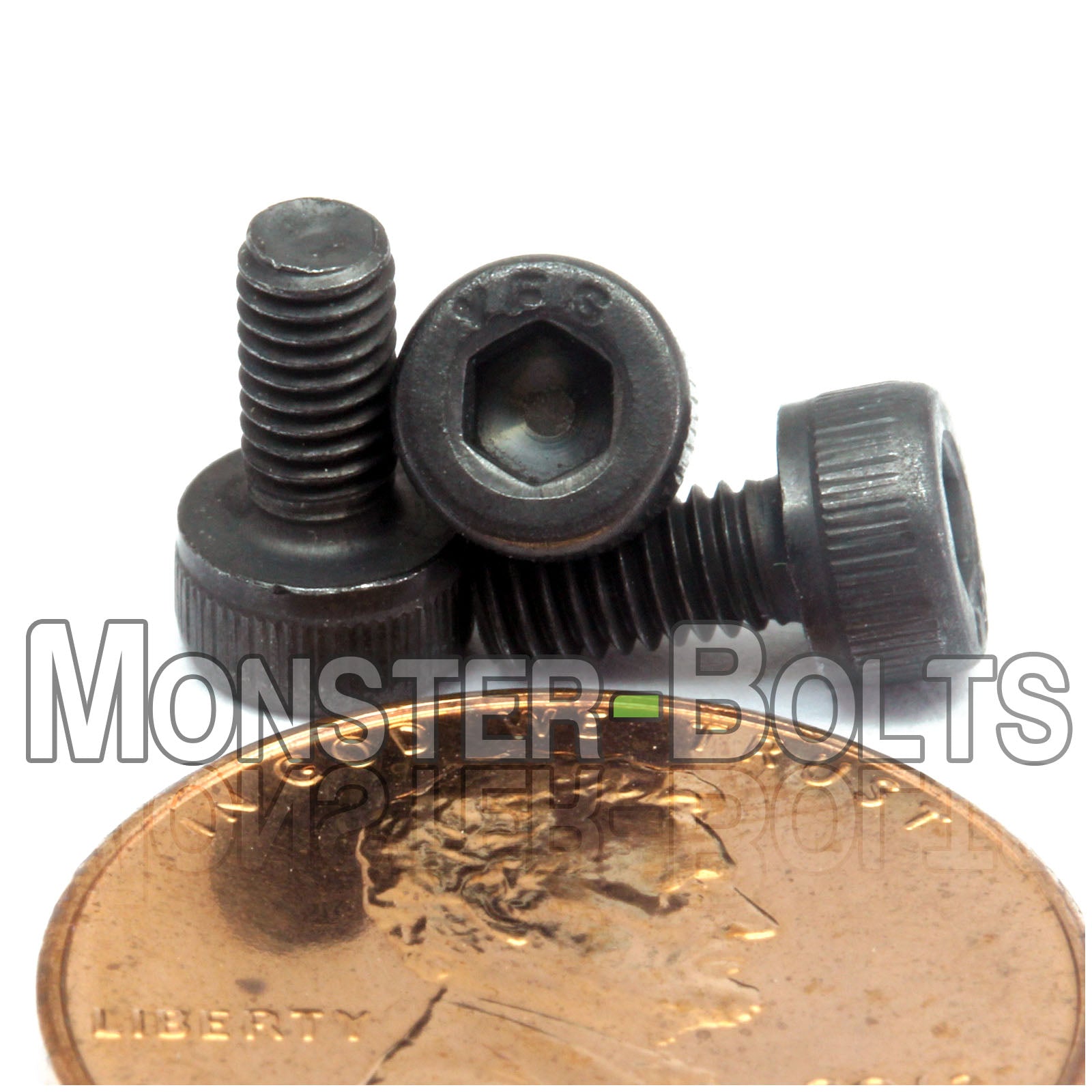 M3 Socket Head Cap screws, Class 12.9 Alloy Steel w/ Black Oxide