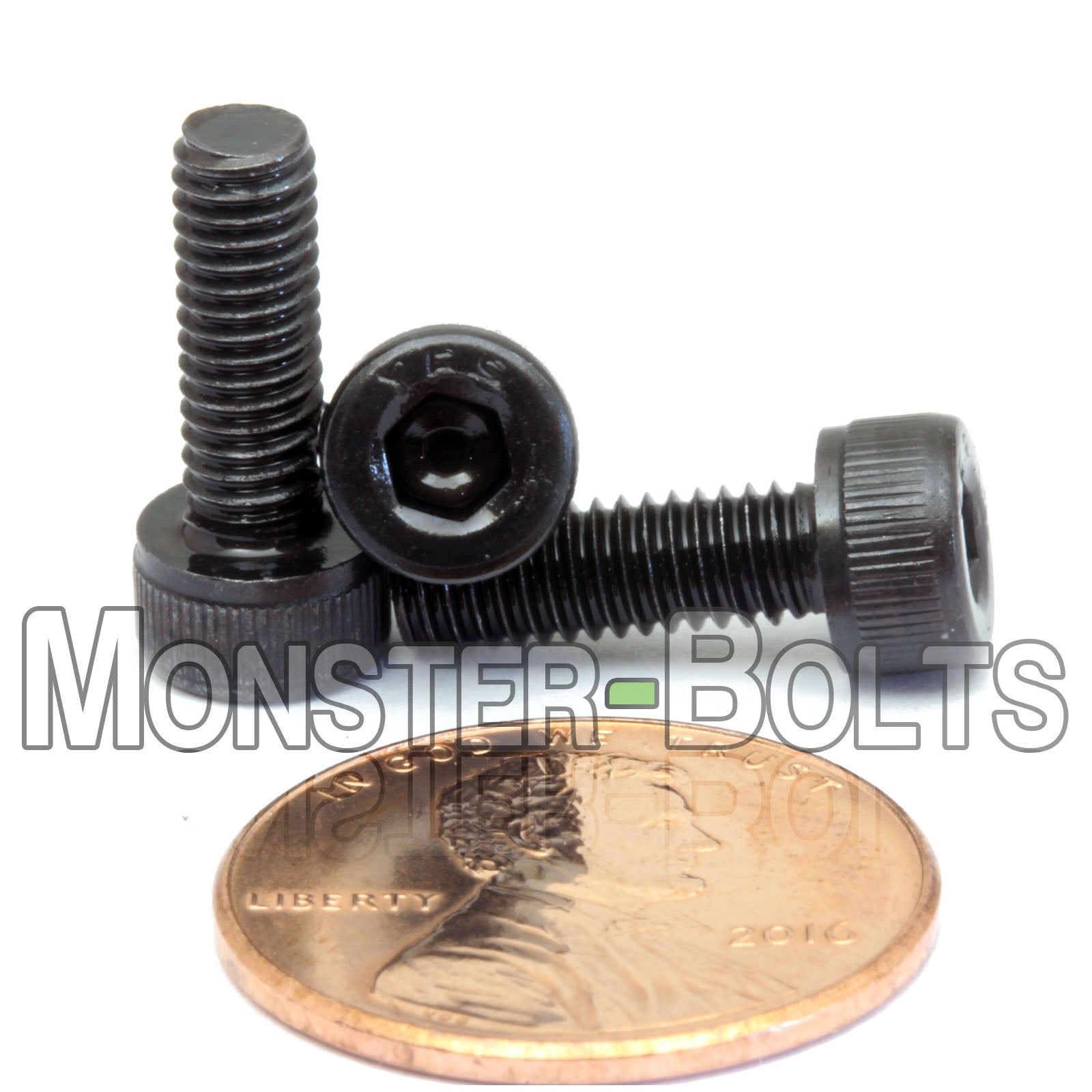 M4 Socket Head Cap screws, Class 12.9 Alloy Steel w/ Black Oxide