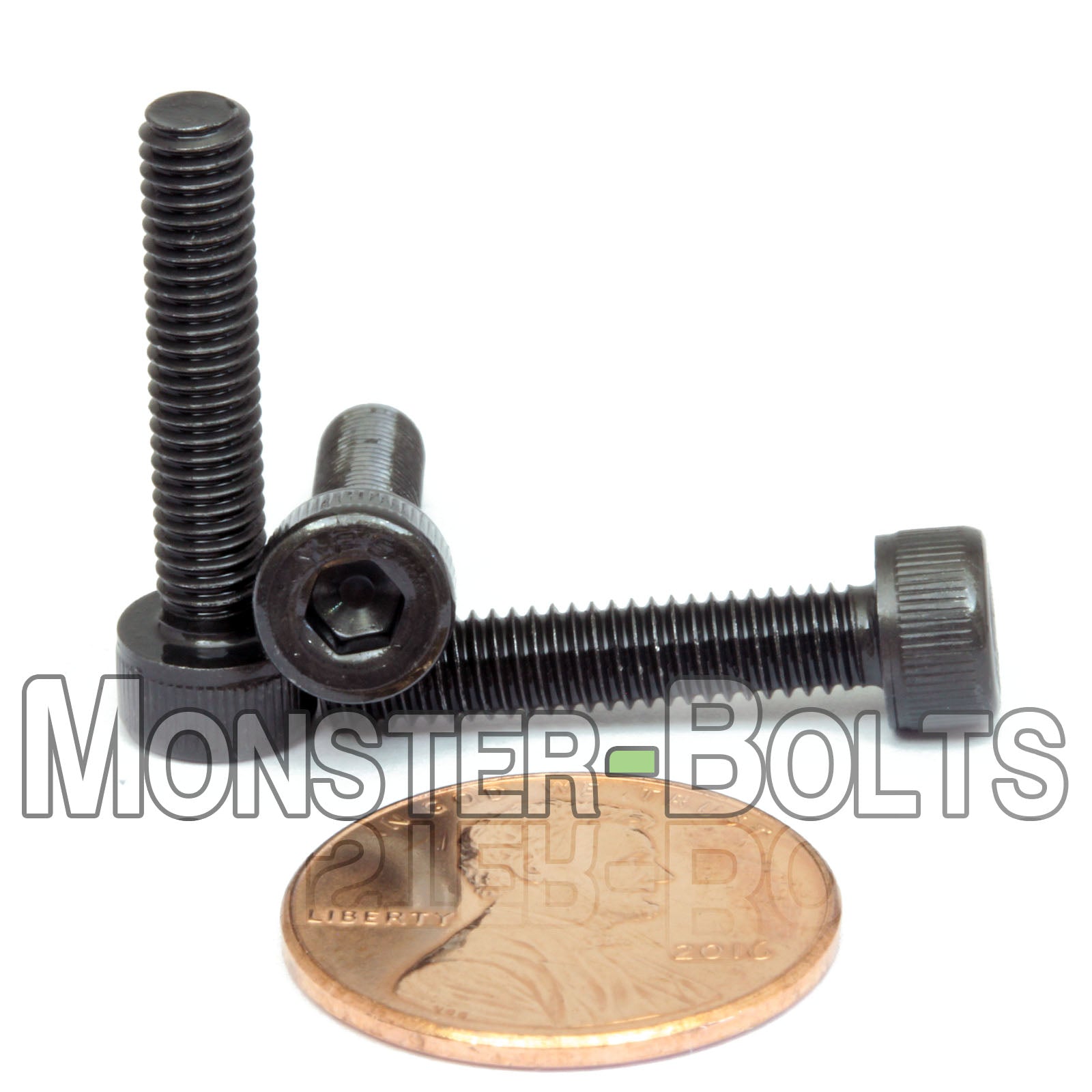 M4 Socket Head Cap screws, Class 12.9 Alloy Steel w/ Black Oxide