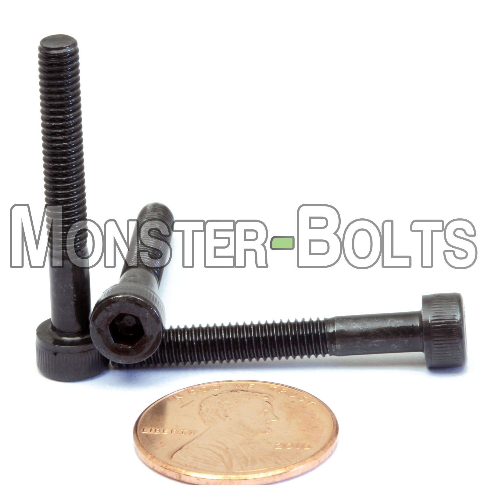 M4 Socket Head Cap screws, Class 12.9 Alloy Steel w/ Black Oxide