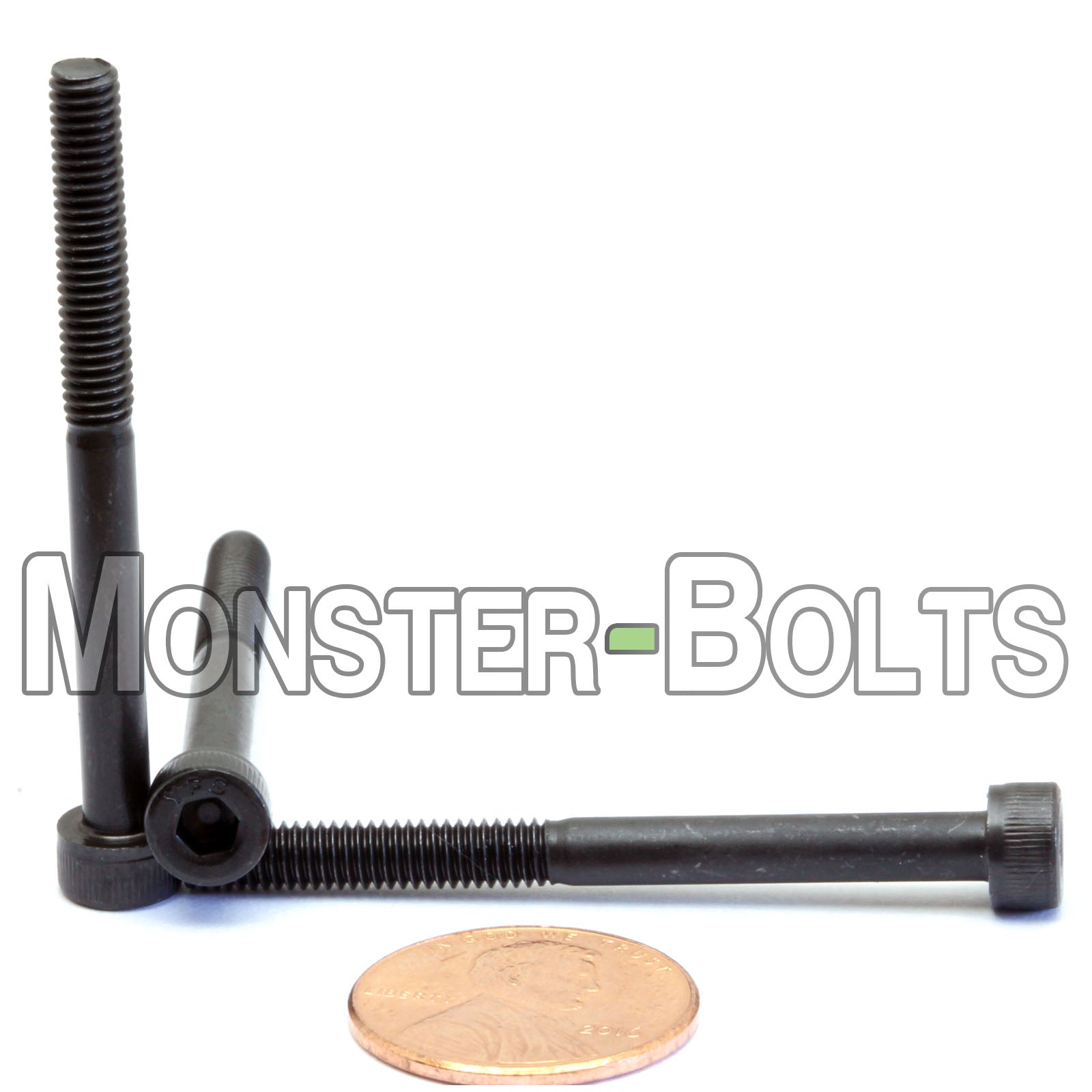 M4 Socket Head Cap screws, Class 12.9 Alloy Steel w/ Black Oxide