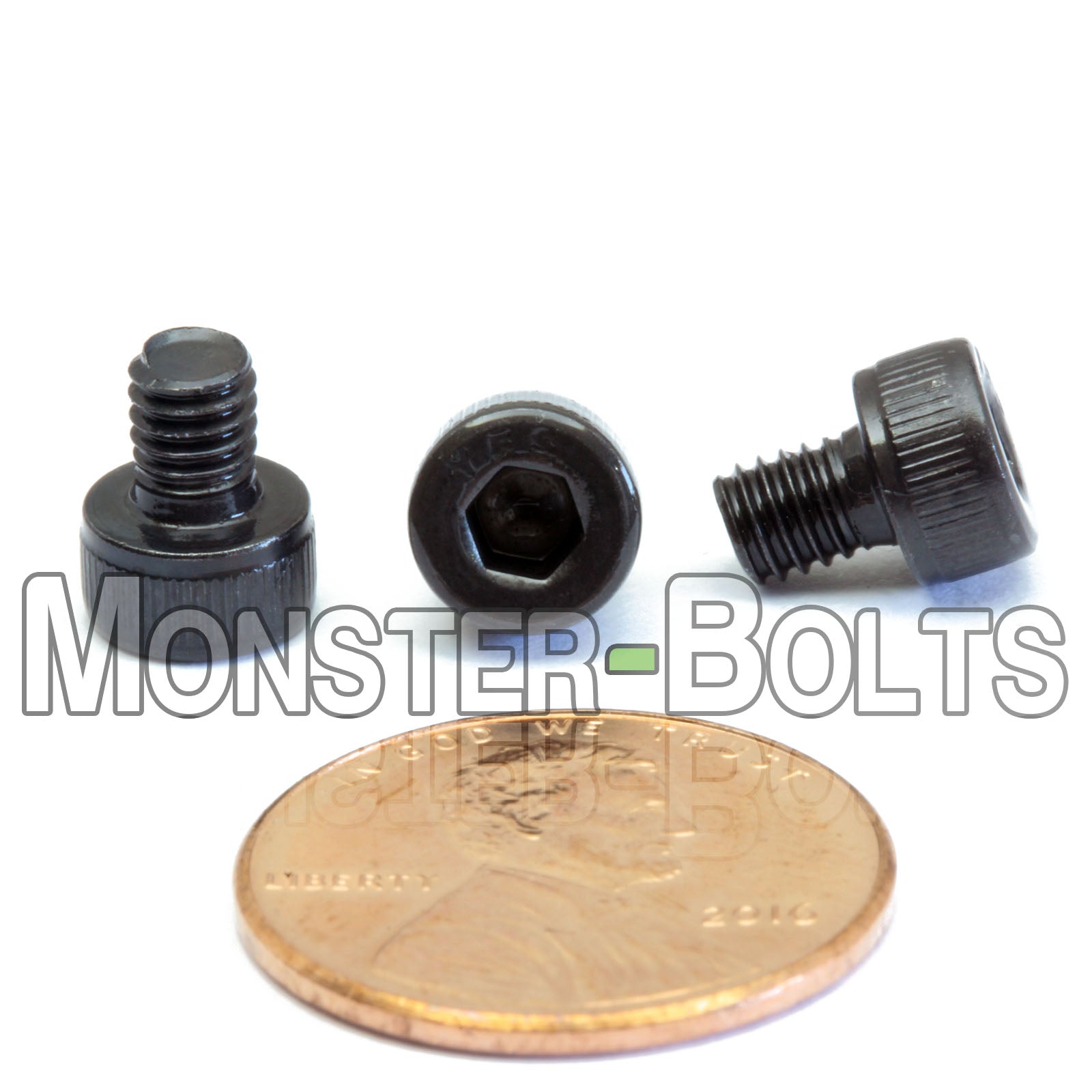 M4 Socket Head Cap screws, Class 12.9 Alloy Steel w/ Black Oxide