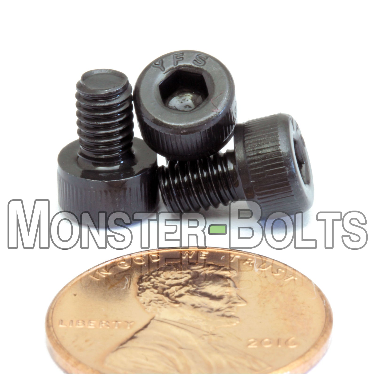 M4 Socket Head Cap screws, Class 12.9 Alloy Steel w/ Black Oxide