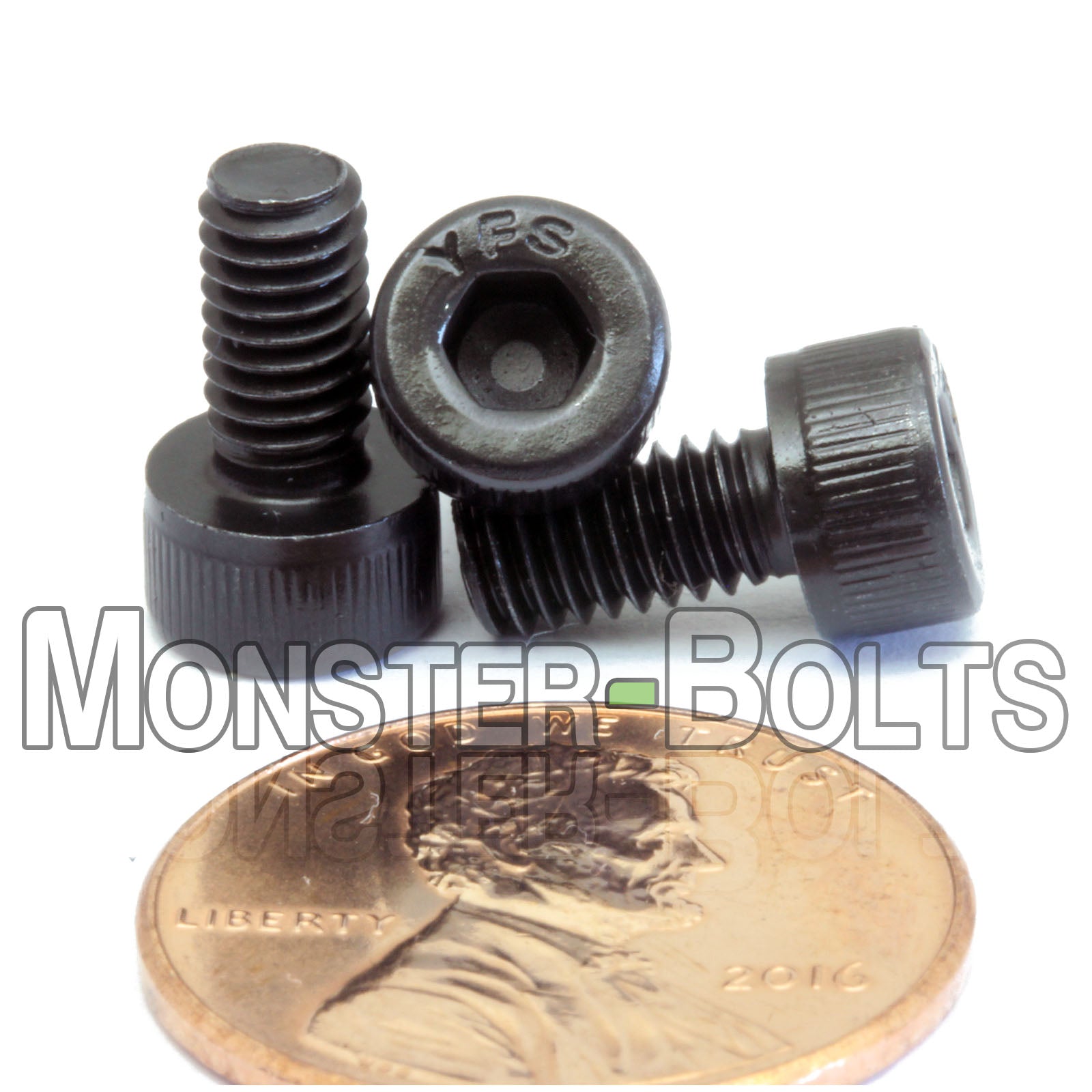 M4 Socket Head Cap screws, Class 12.9 Alloy Steel w/ Black Oxide