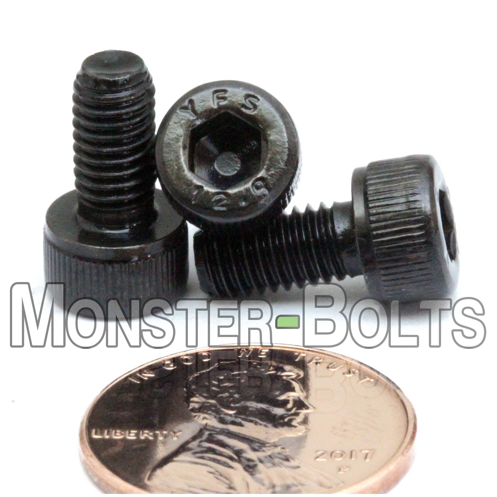 M5 Socket Head Cap screws, Class 12.9 Alloy Steel w/ Black Oxide