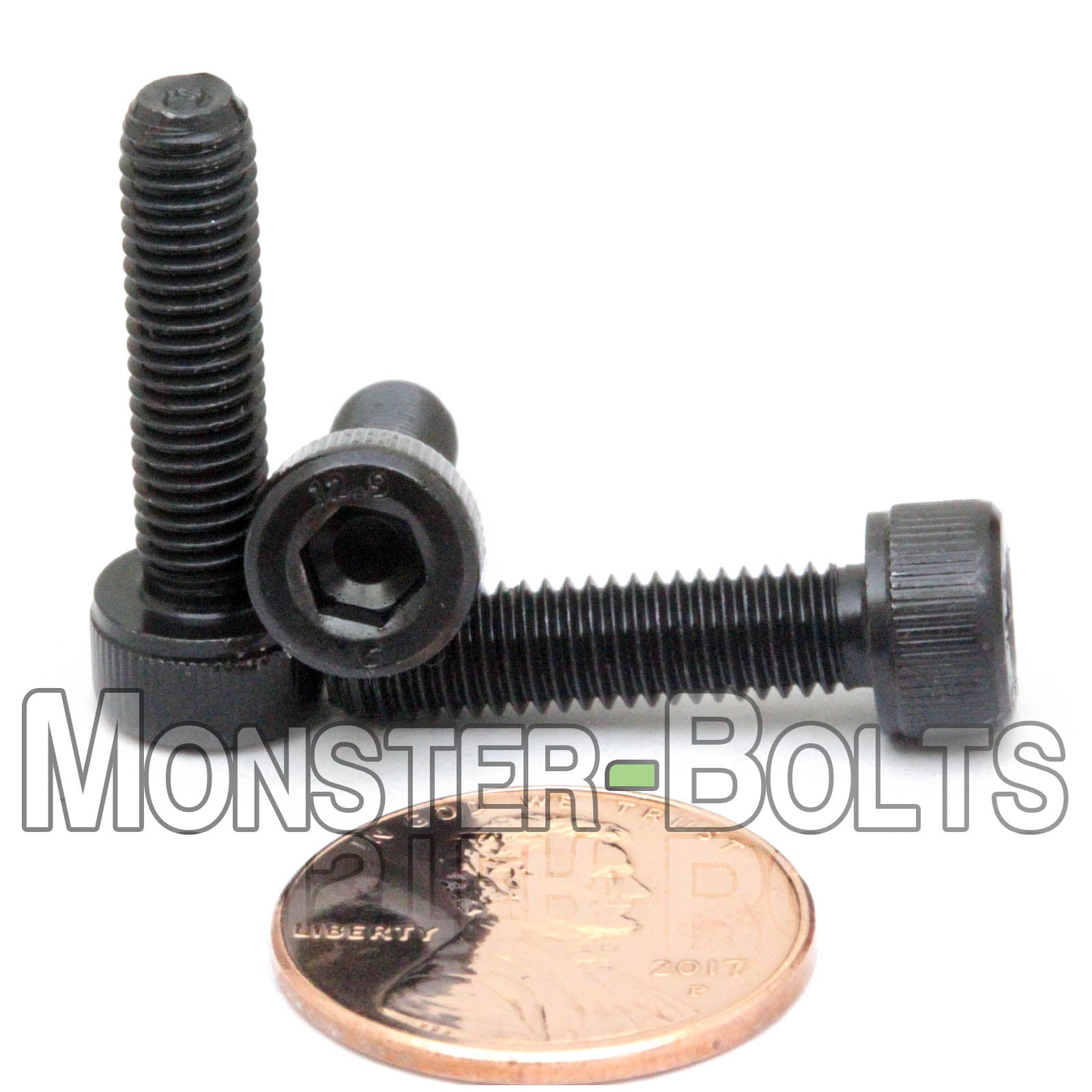 M5 Socket Head Cap screws, Class 12.9 Alloy Steel w/ Black Oxide