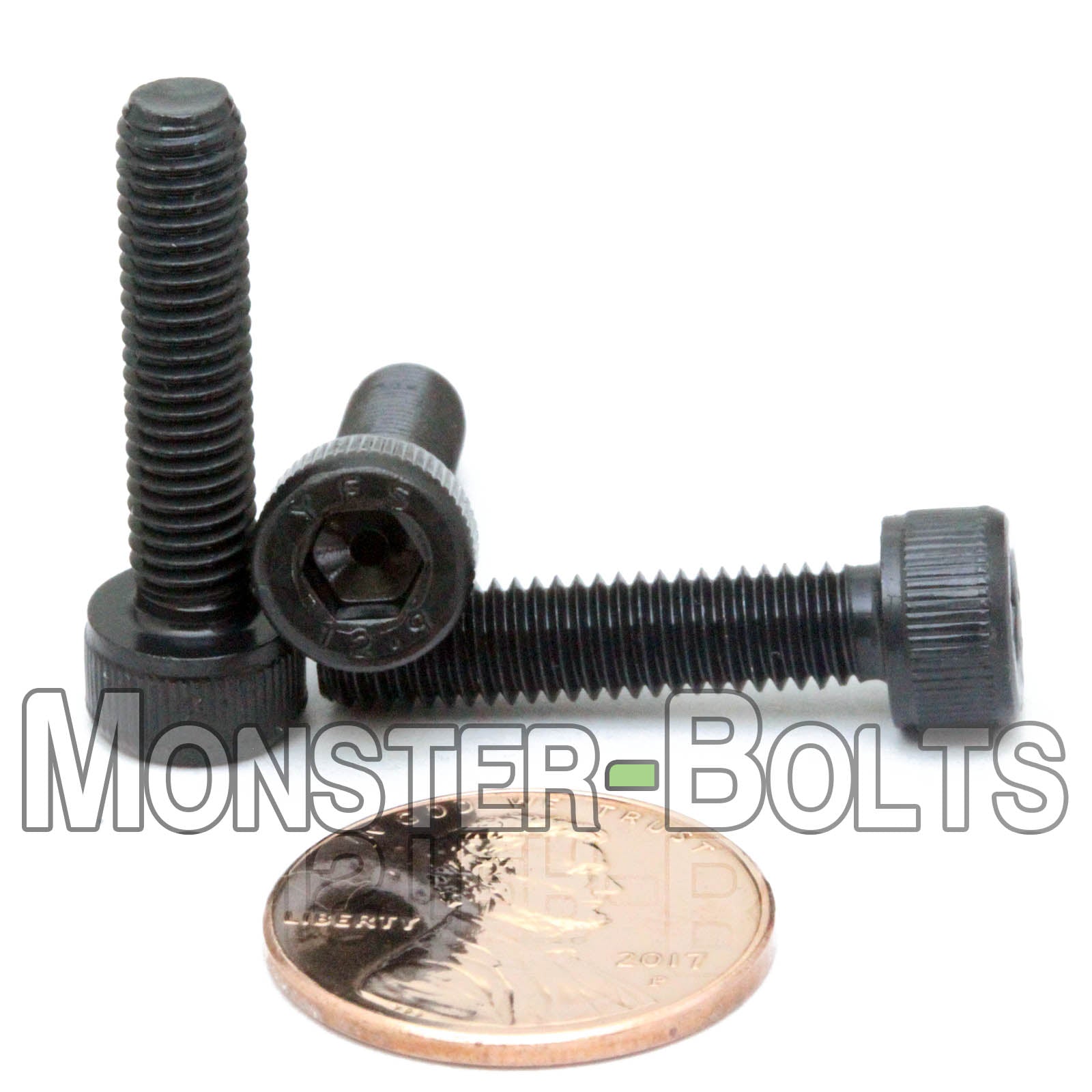 M5 Socket Head Cap screws, Class 12.9 Alloy Steel w/ Black Oxide