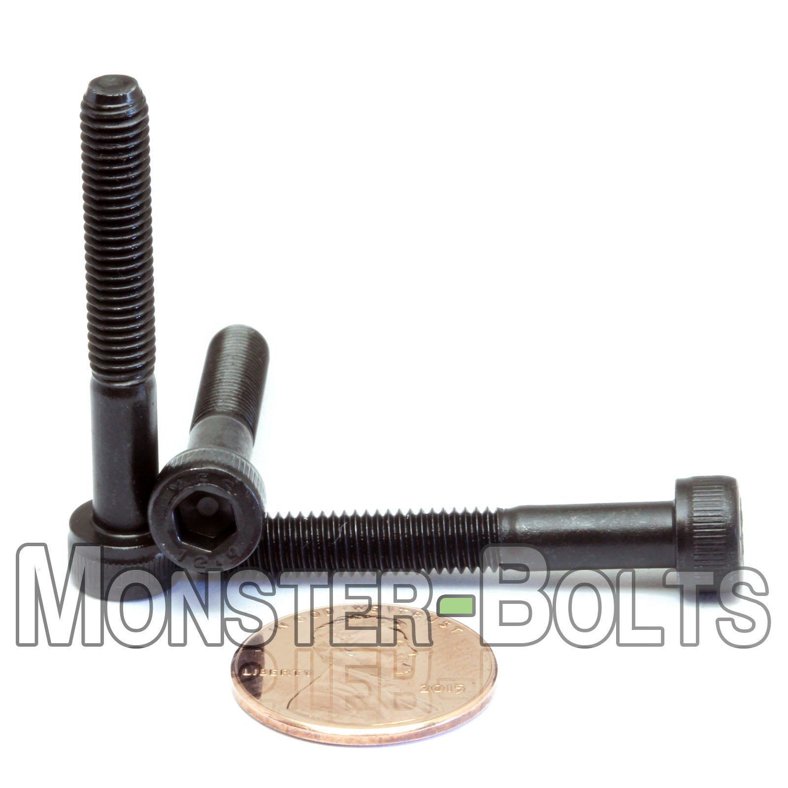 M5 Socket Head Cap screws, Class 12.9 Alloy Steel w/ Black Oxide