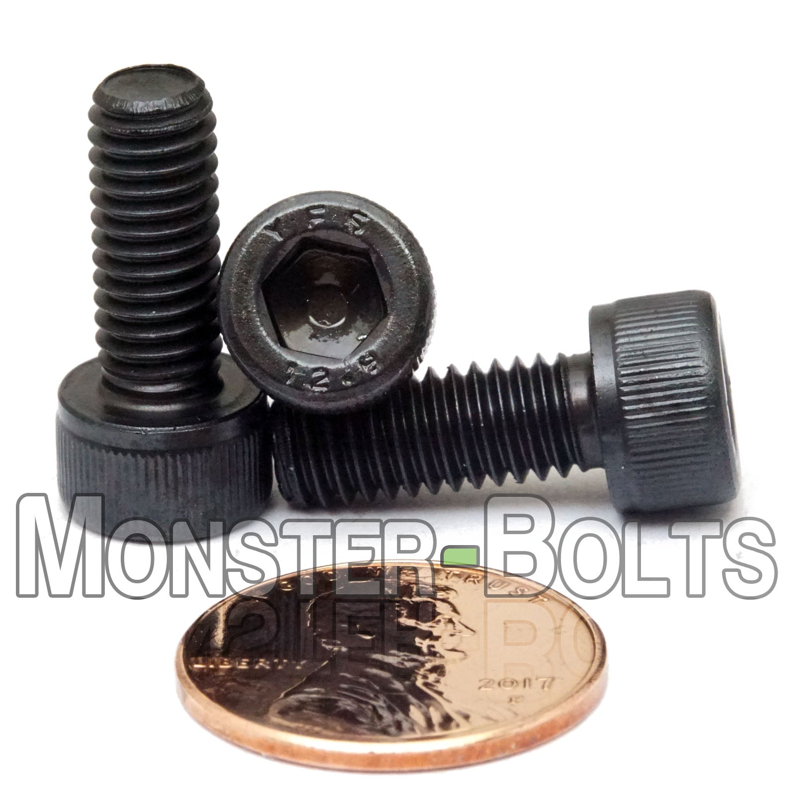 M6 Socket Head Cap screws, Class 12.9 Alloy Steel w/ Black Oxide