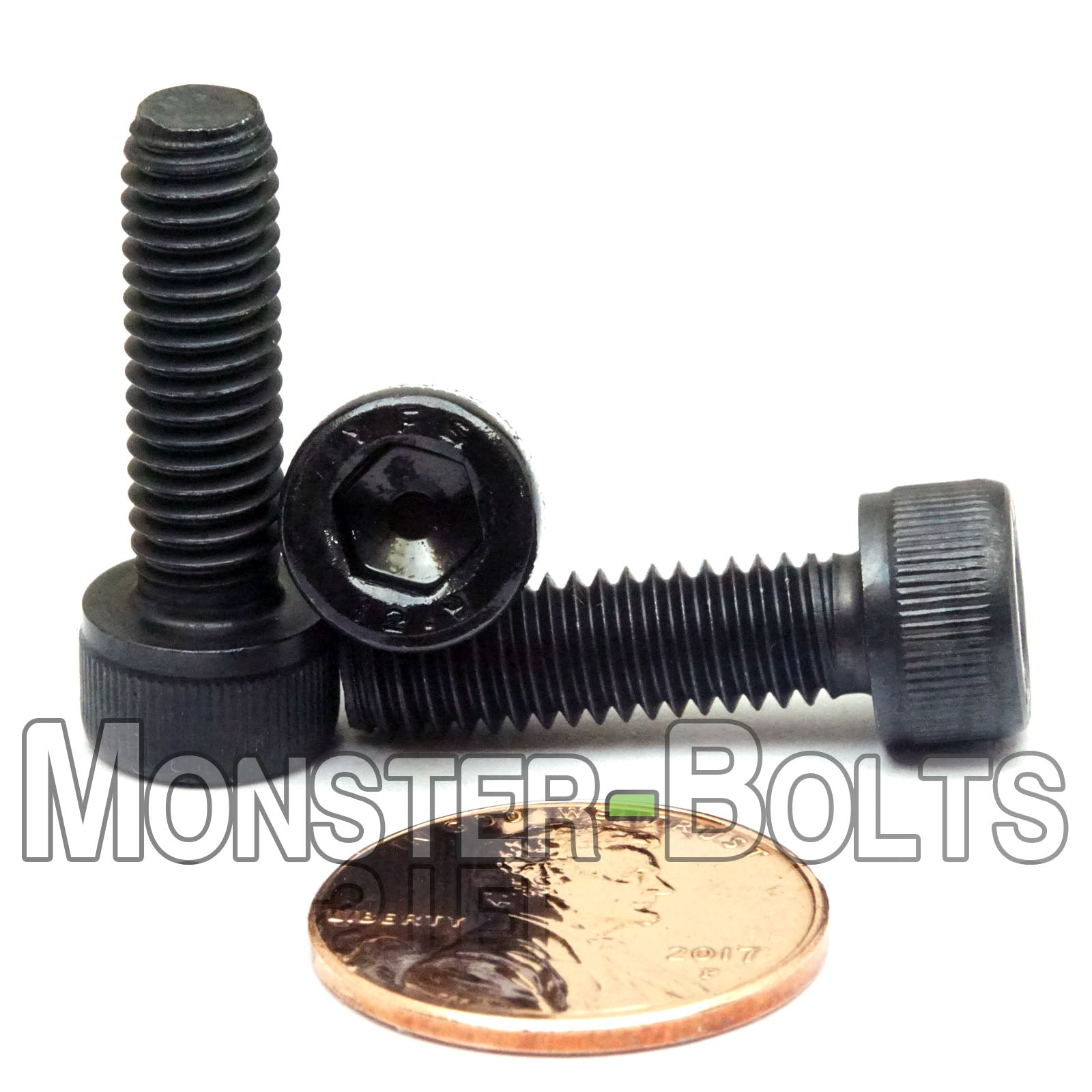 M6 Socket Head Cap screws, Class 12.9 Alloy Steel w/ Black Oxide