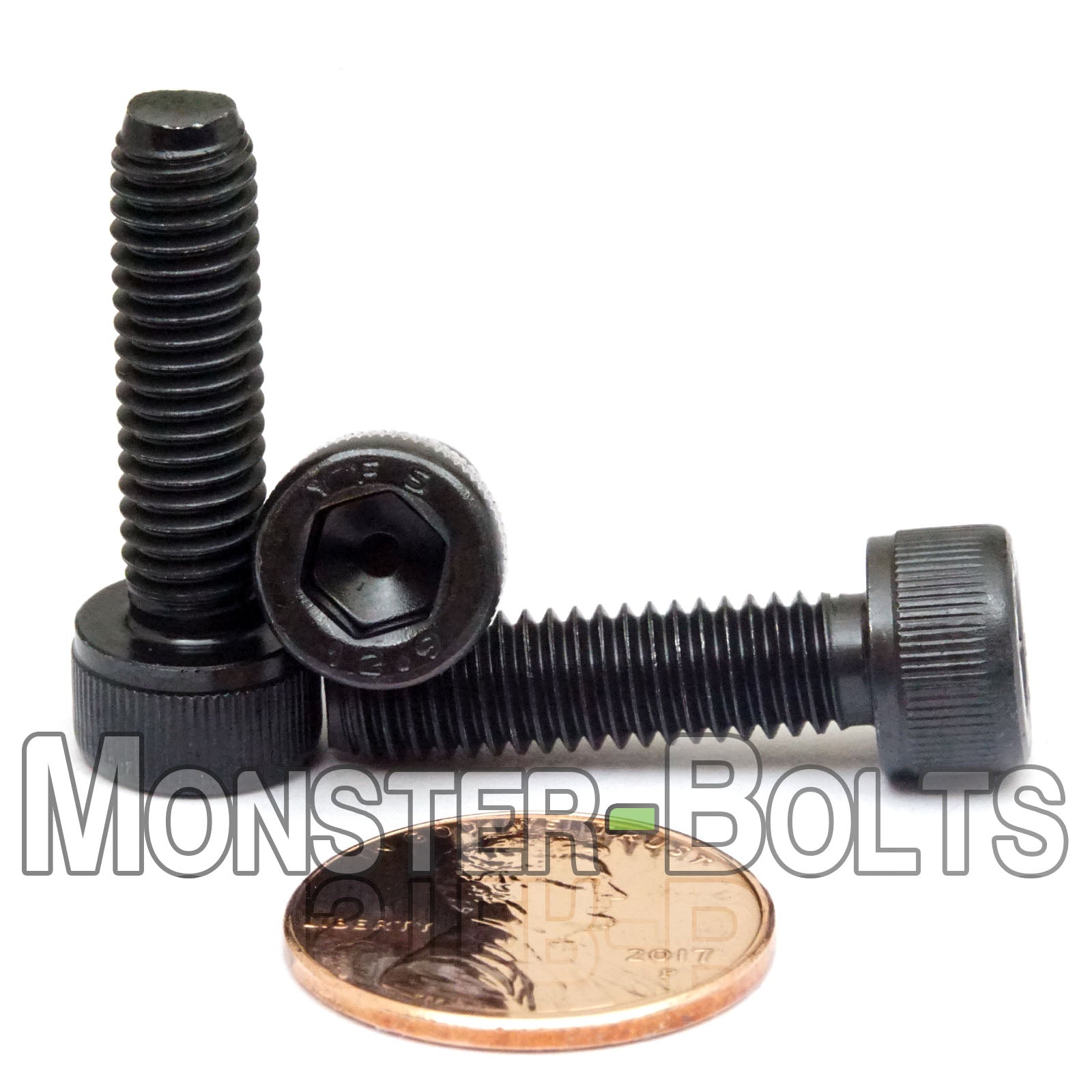 M6 Socket Head Cap screws, Class 12.9 Alloy Steel w/ Black Oxide