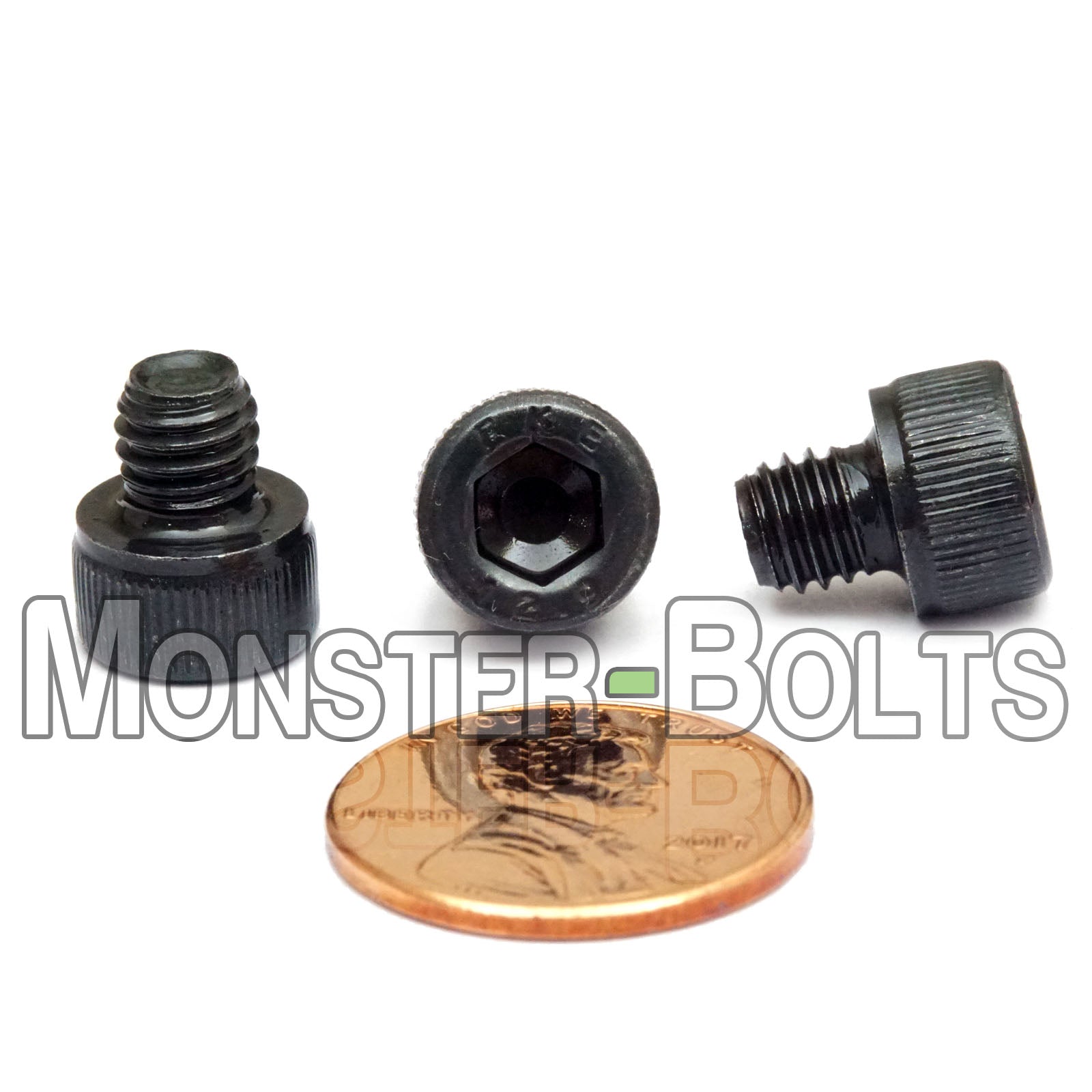 M6 Socket Head Cap screws, Class 12.9 Alloy Steel w/ Black Oxide