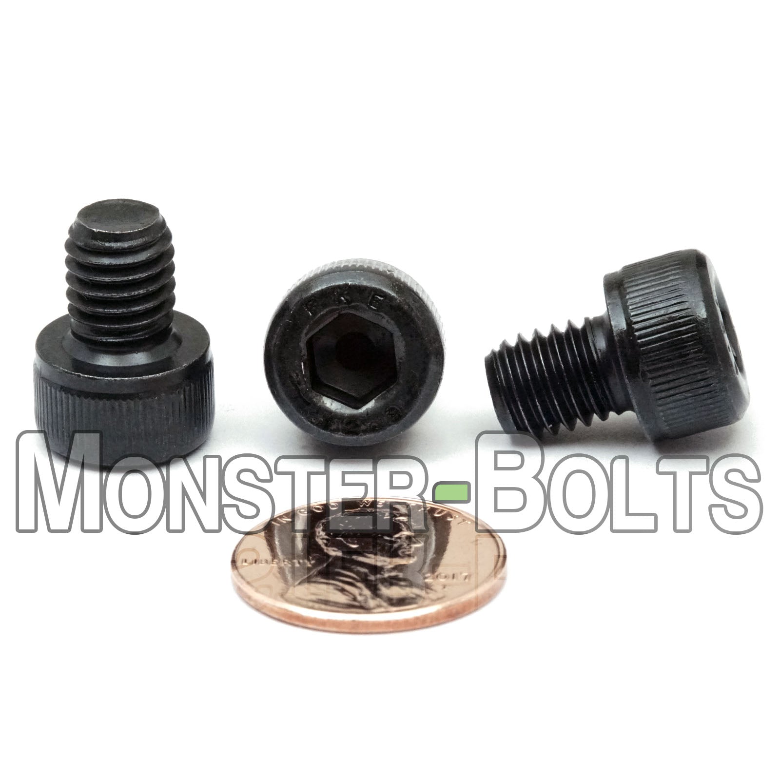 M8 Socket Head Cap screws, Class 12.9 Alloy Steel w/ Black Oxide