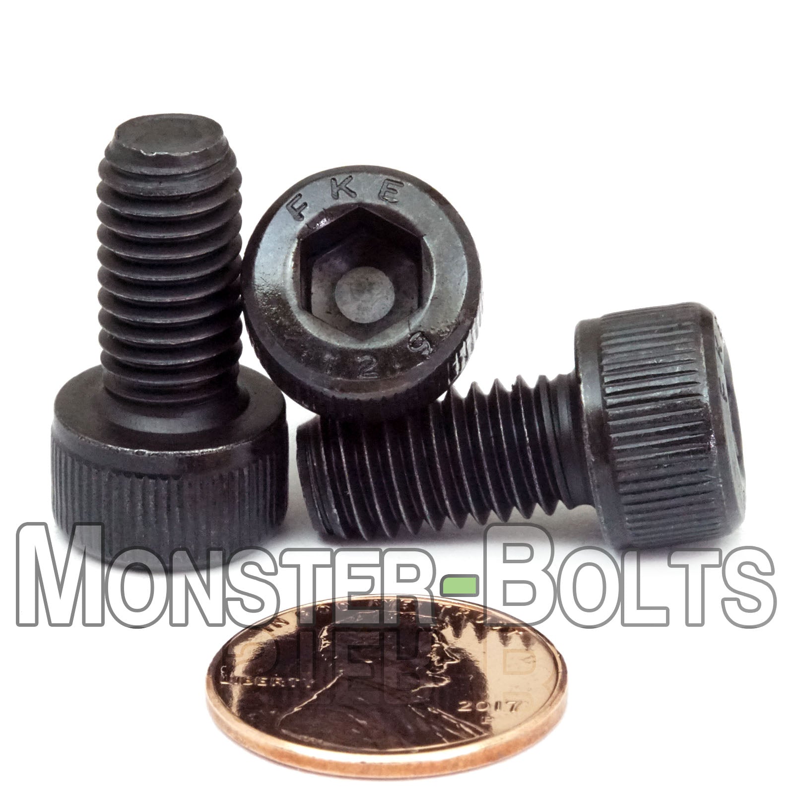 M8 Socket Head Cap screws, Class 12.9 Alloy Steel w/ Black Oxide