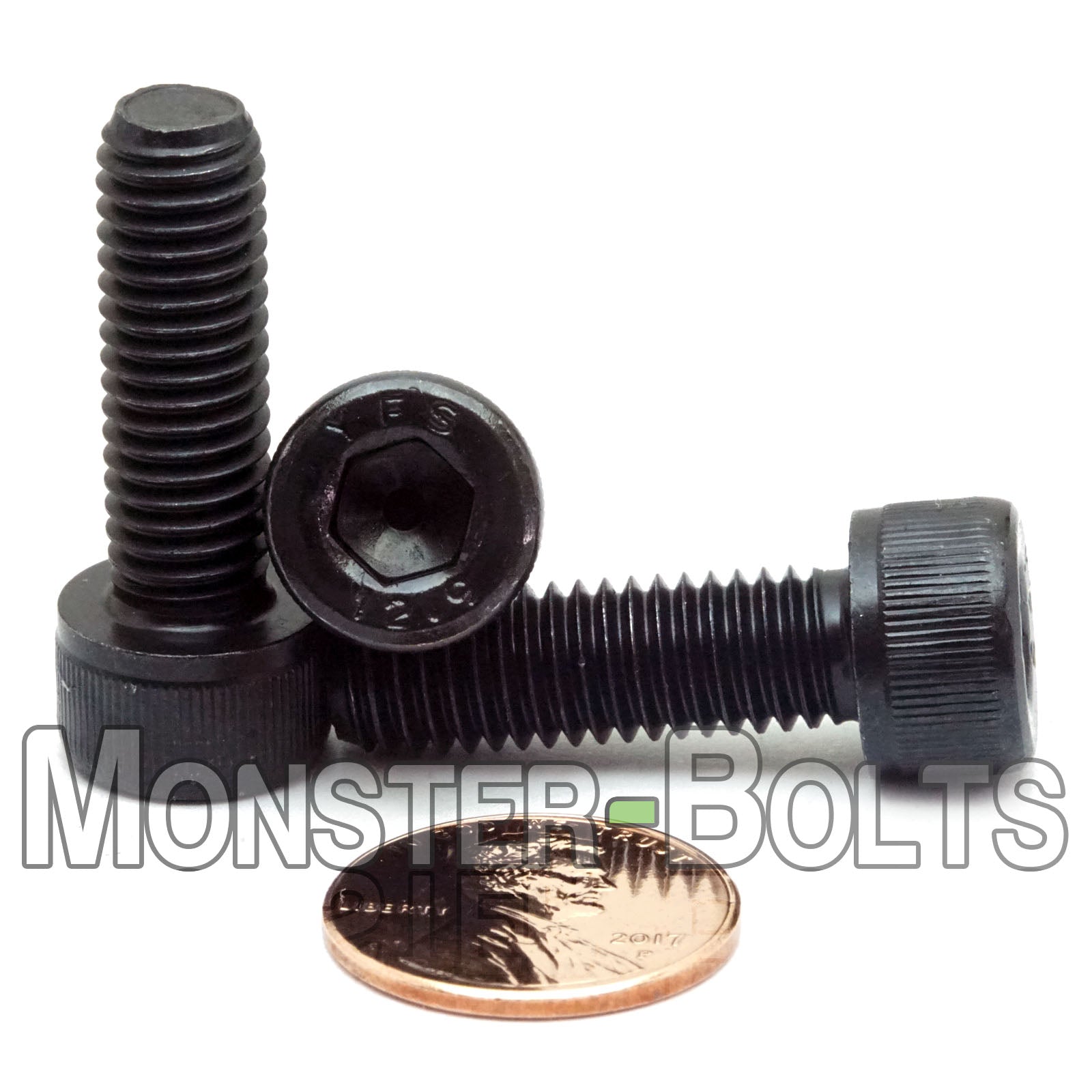 M8 Socket Head Cap screws, Class 12.9 Alloy Steel w/ Black Oxide