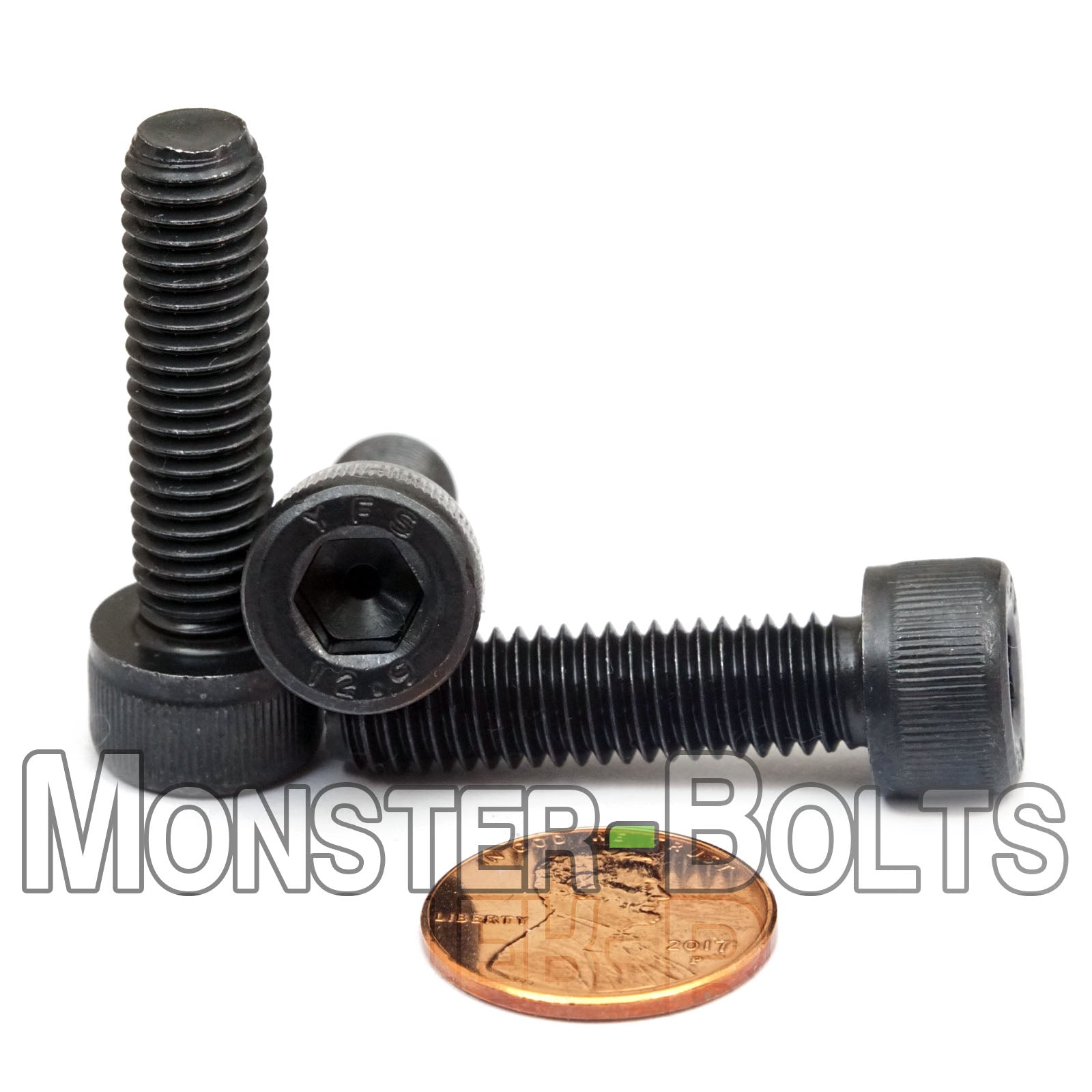 M8 Socket Head Cap screws, Class 12.9 Alloy Steel w/ Black Oxide