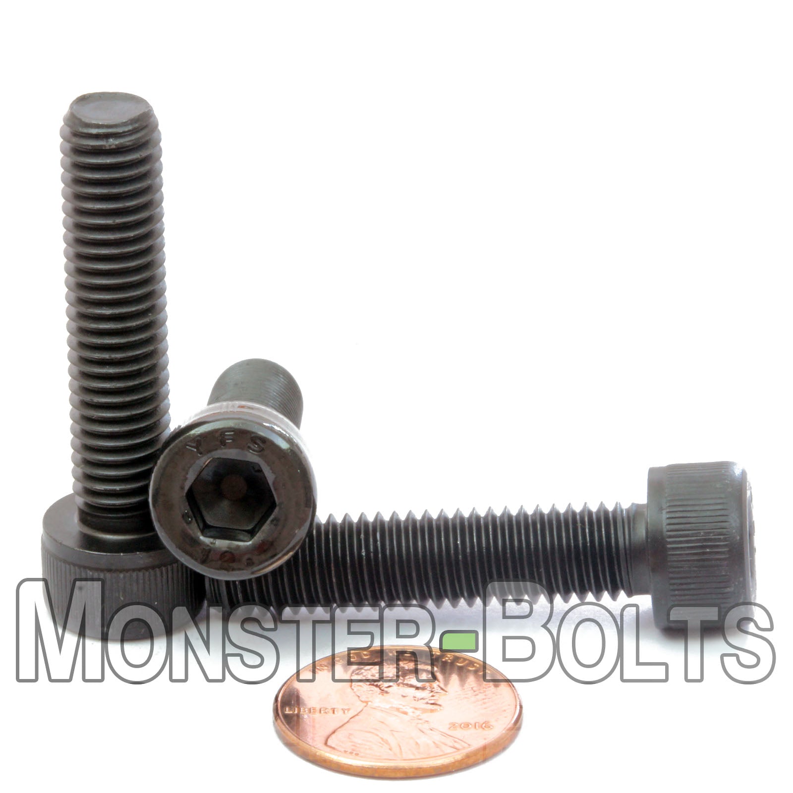 M8 Socket Head Cap screws, Class 12.9 Alloy Steel w/ Black Oxide