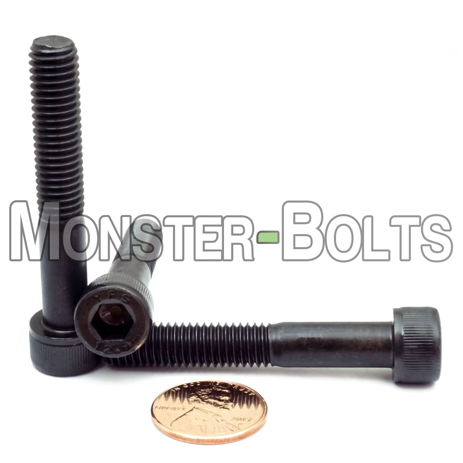 M8 Socket Head Cap screws, Class 12.9 Alloy Steel w/ Black Oxide