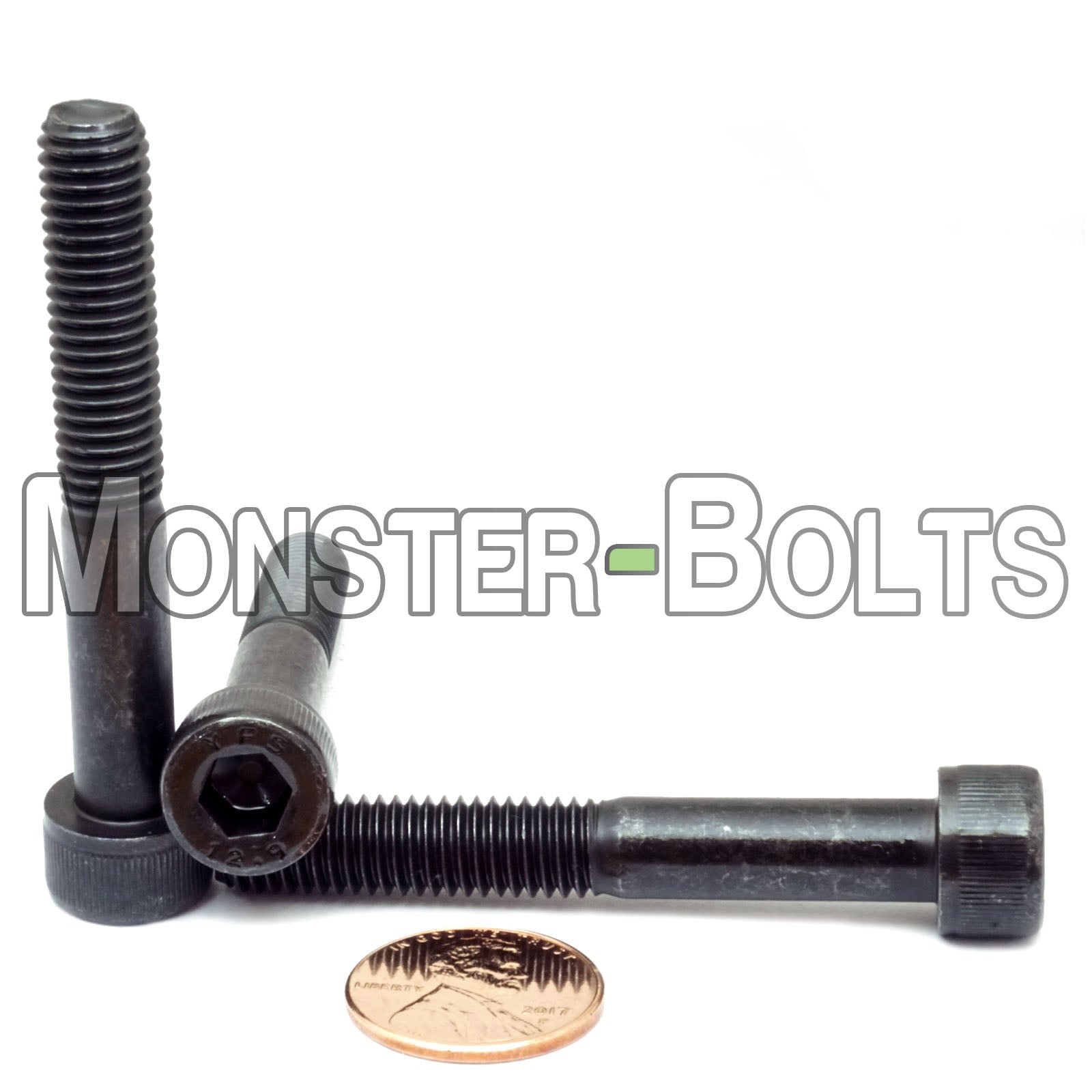 M8 Socket Head Cap screws, Class 12.9 Alloy Steel w/ Black Oxide