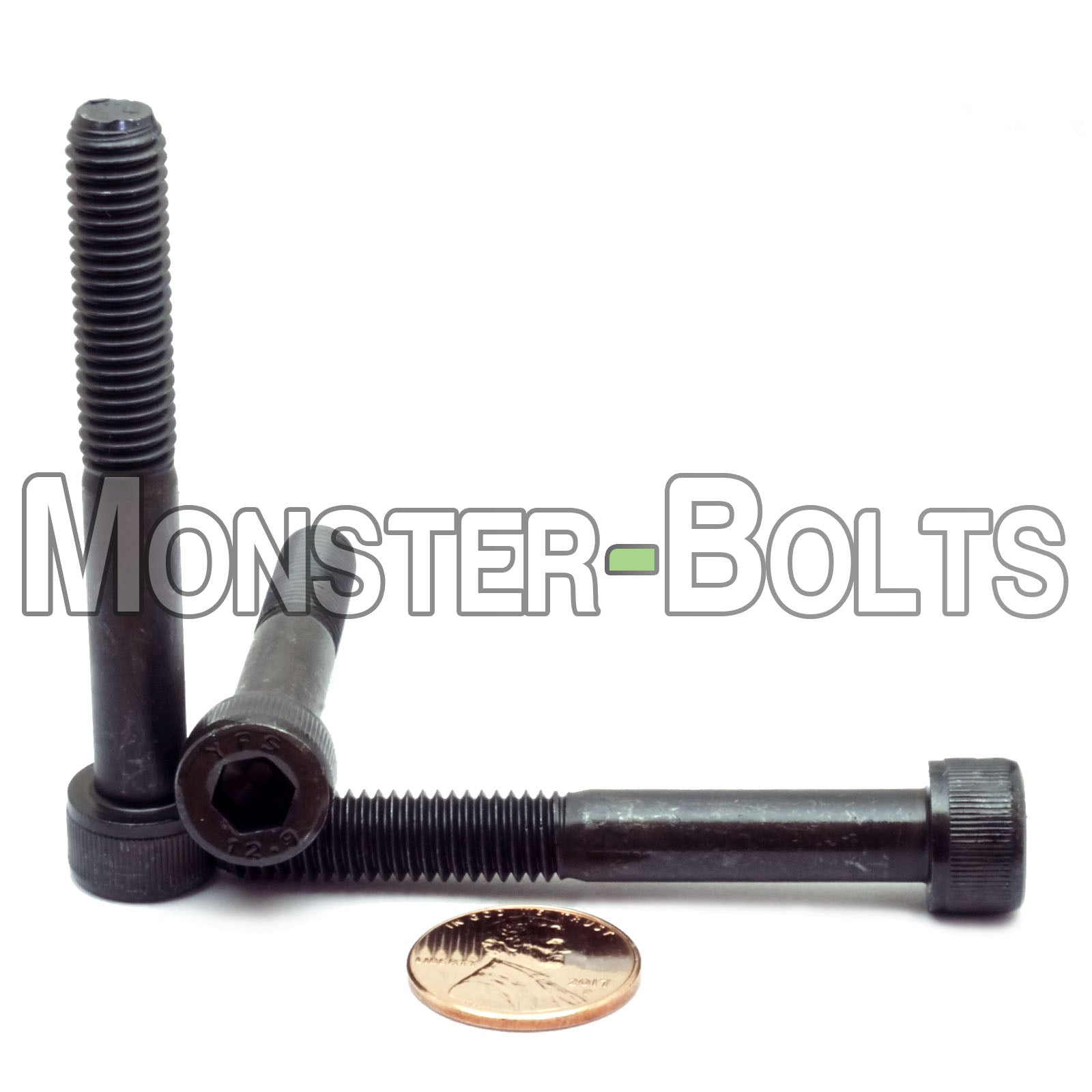 M8 Socket Head Cap screws, Class 12.9 Alloy Steel w/ Black Oxide