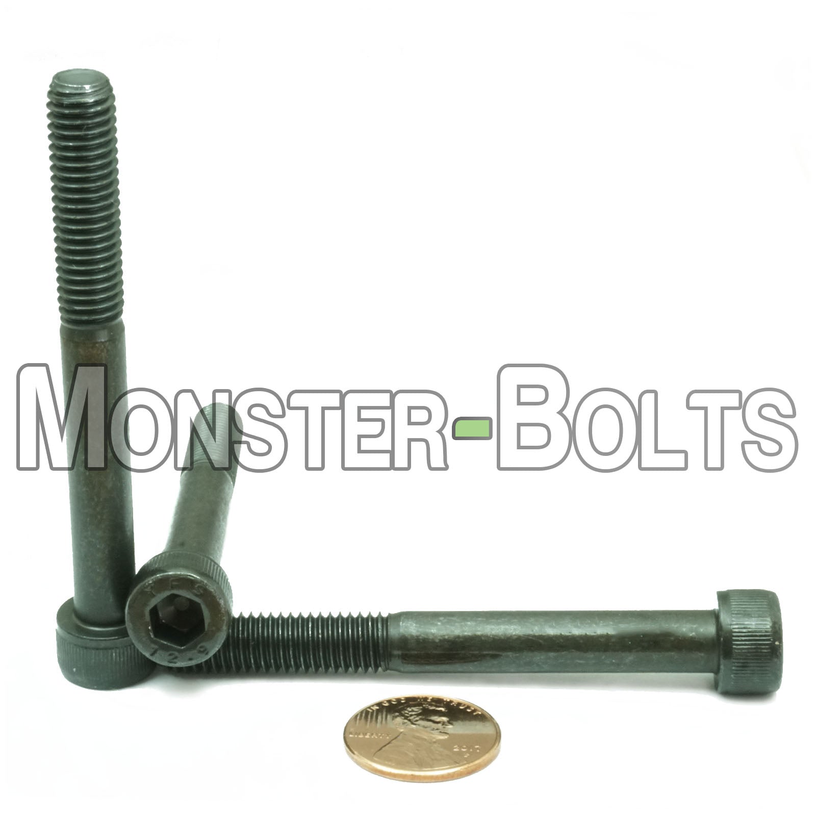 M8 Socket Head Cap screws, Class 12.9 Alloy Steel w/ Black Oxide