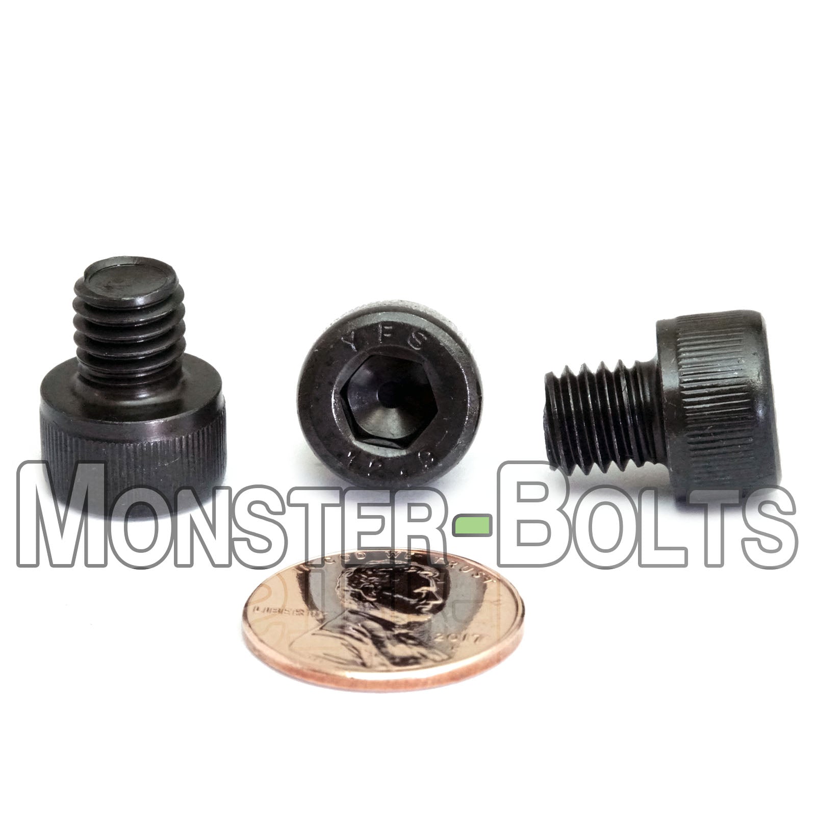 M8 Socket Head Cap screws, Class 12.9 Alloy Steel w/ Black Oxide