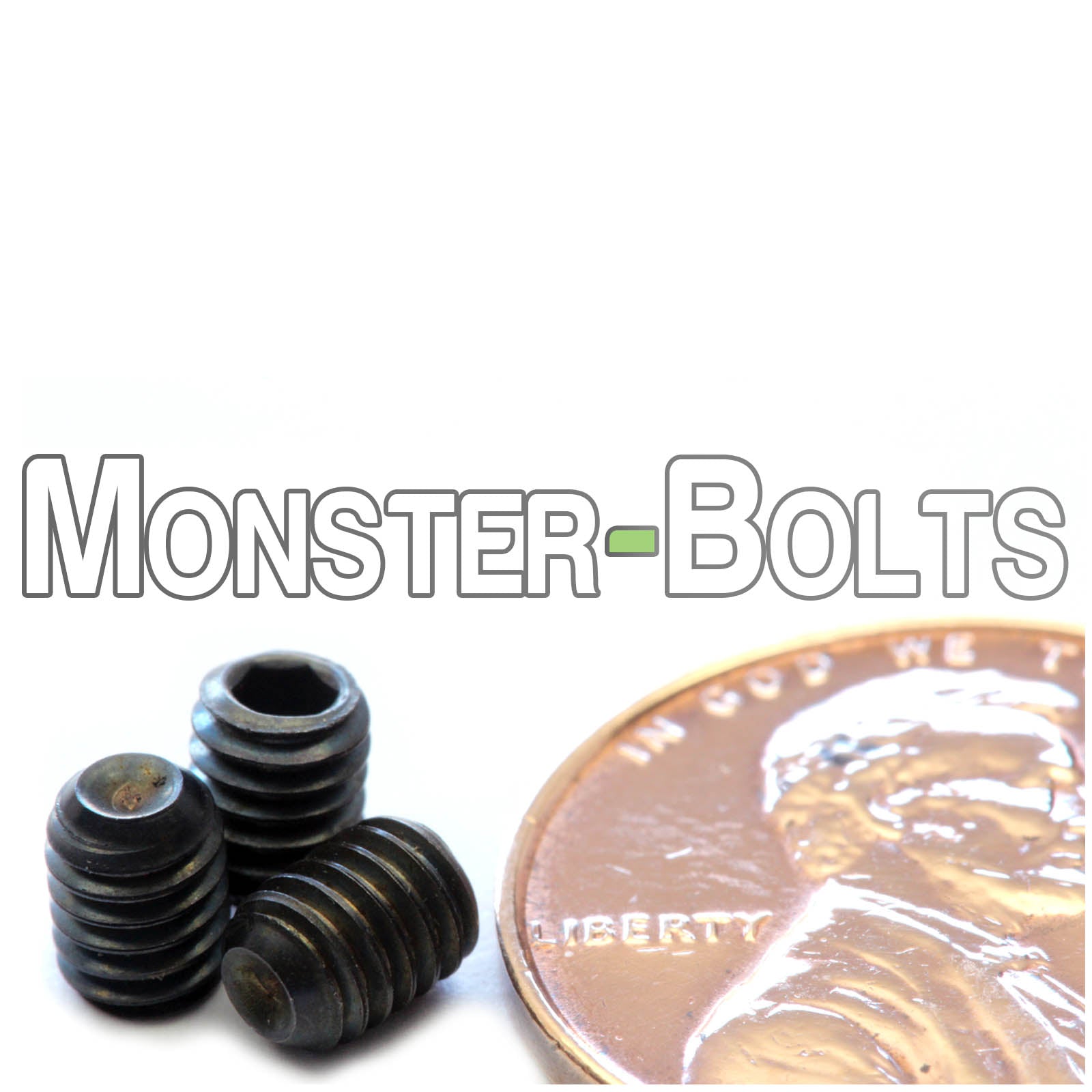 M4 Socket Set screws w/ Cup Point, Class 14.9 Alloy Steel with Black Oxide