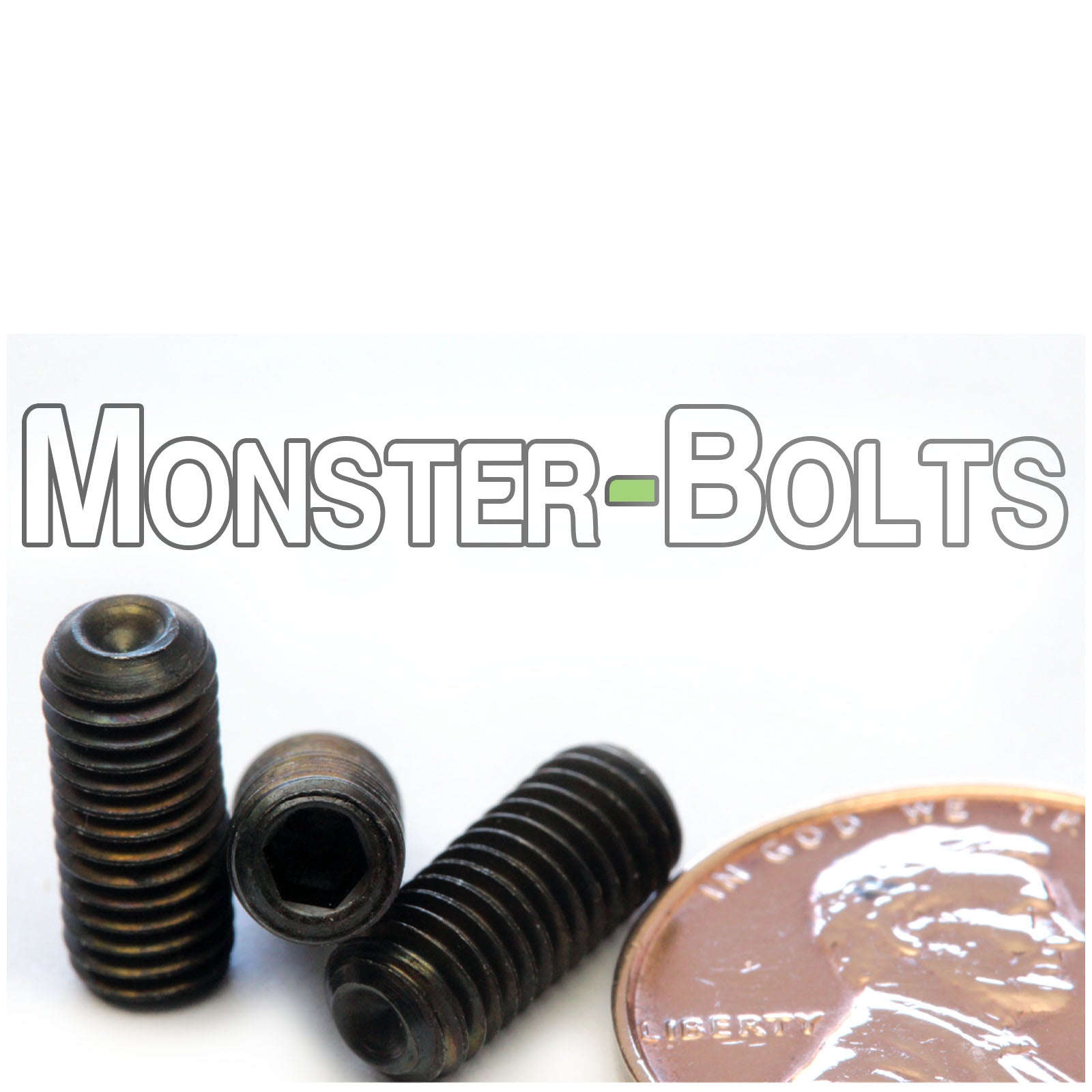 M5 Socket Set screws w/ Cup Point, Class 14.9 Alloy Steel with Black Oxide