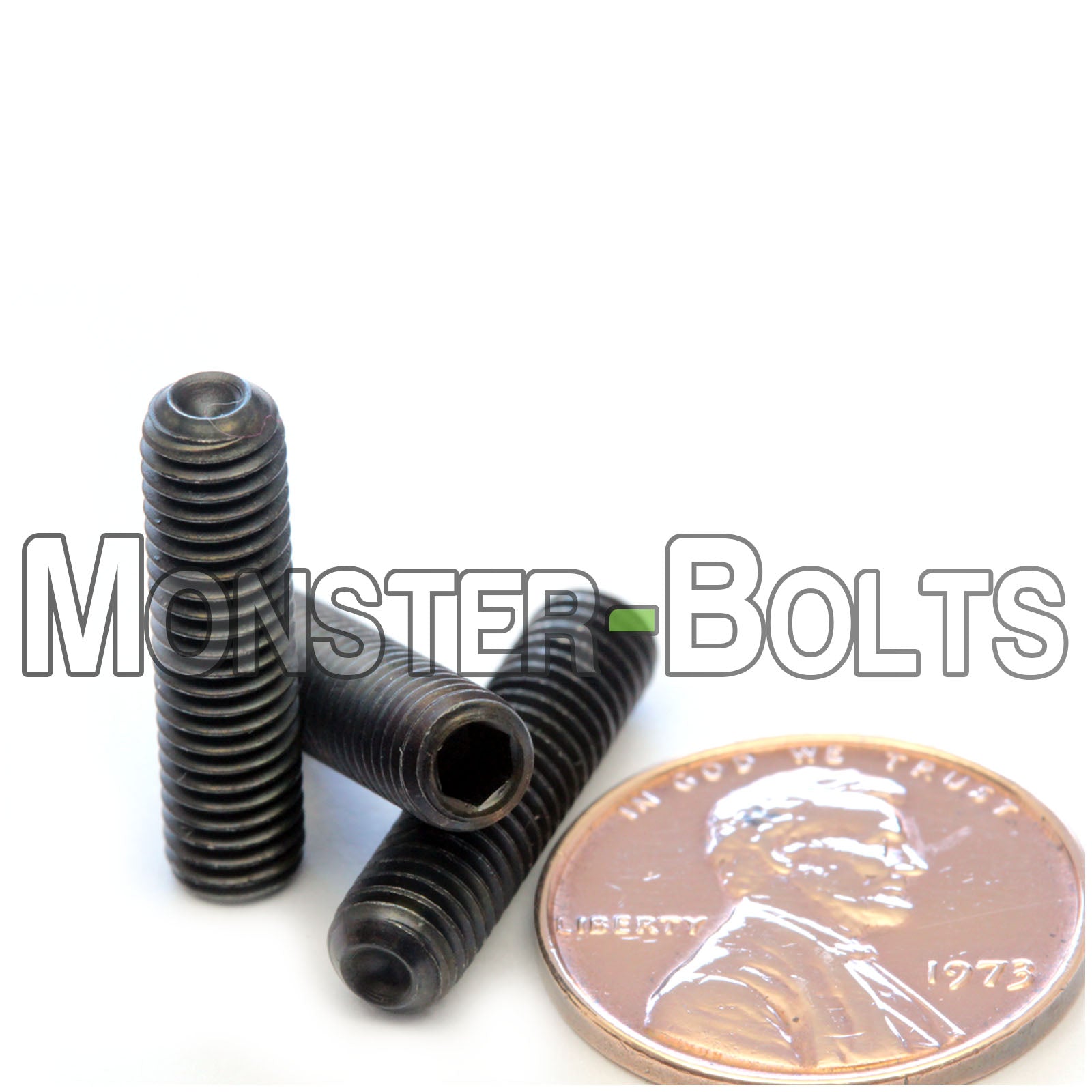 M5 Socket Set screws w/ Cup Point, Class 14.9 Alloy Steel with Black Oxide