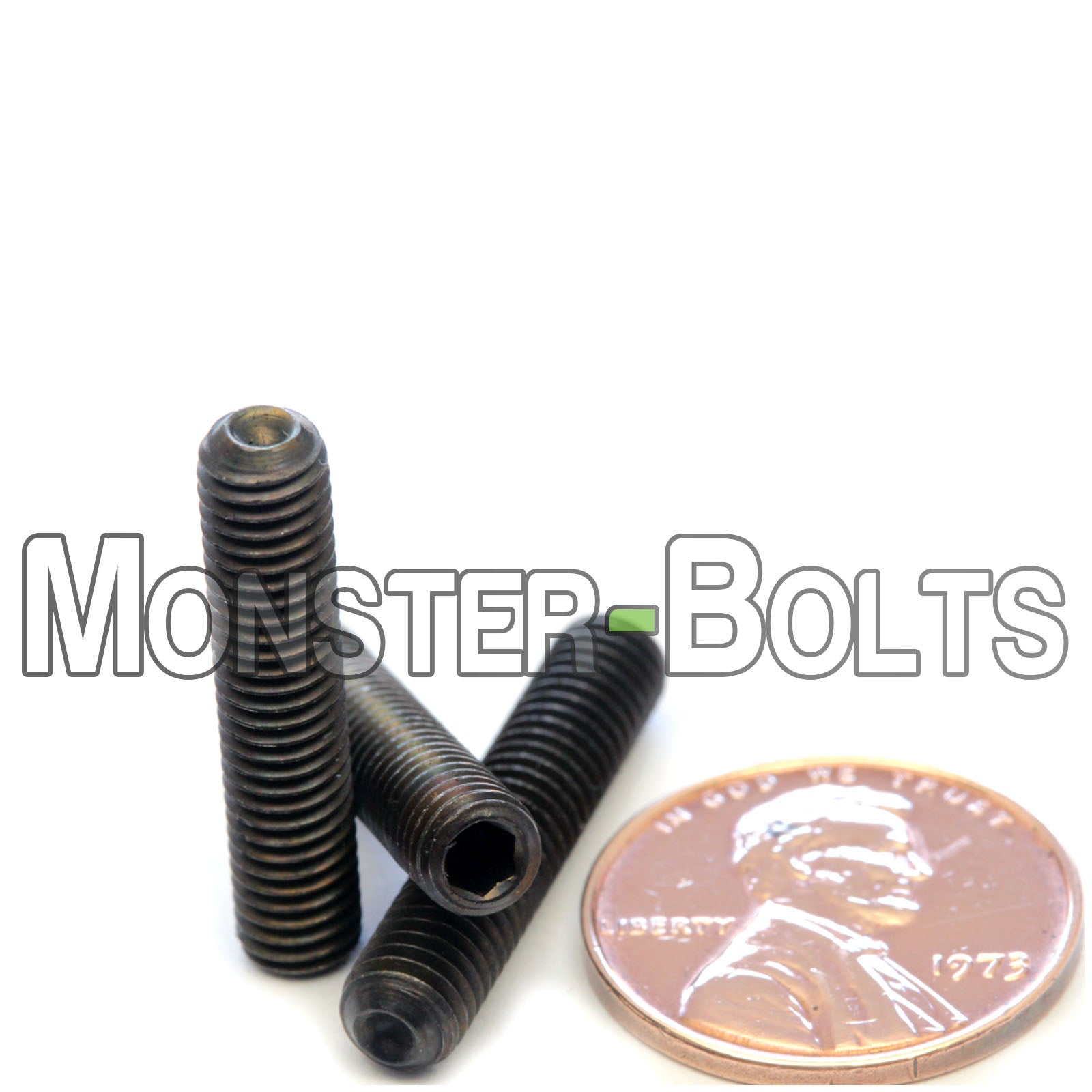 M5 Socket Set screws w/ Cup Point, Class 14.9 Alloy Steel with Black Oxide