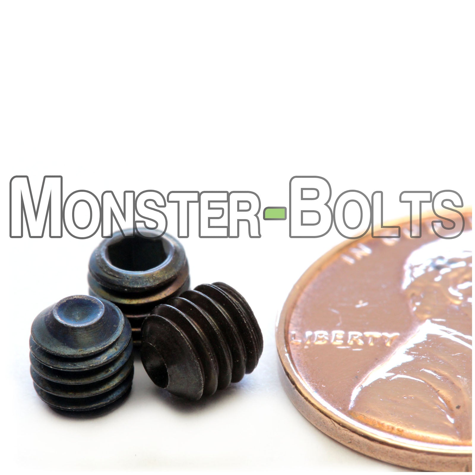 M5 Socket Set screws w/ Cup Point, Class 14.9 Alloy Steel with Black Oxide