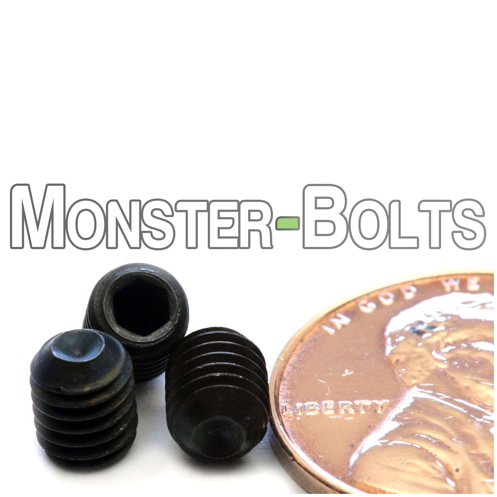 M5 Socket Set screws w/ Cup Point, Class 14.9 Alloy Steel with Black Oxide