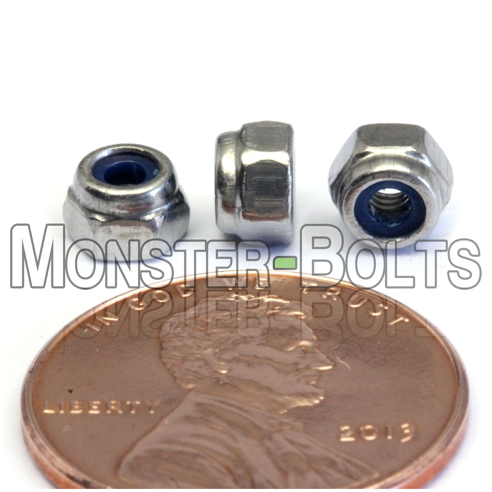 Metric Nylon Insert Hex Lock Nuts - Stainless Steel DIN 985 18-8 / A2