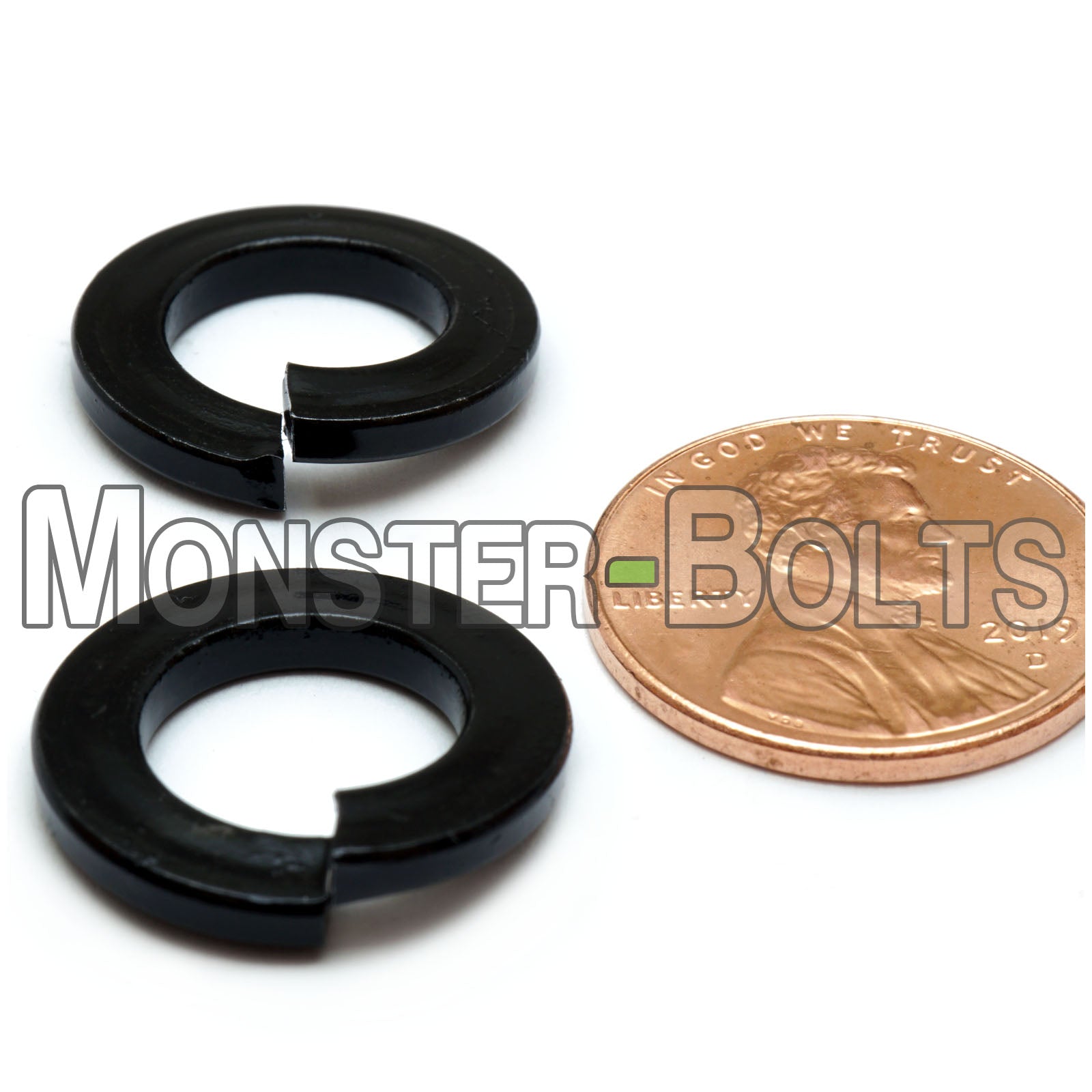 Metric Steel Split Lock Washers with Black Ox DIN 127B