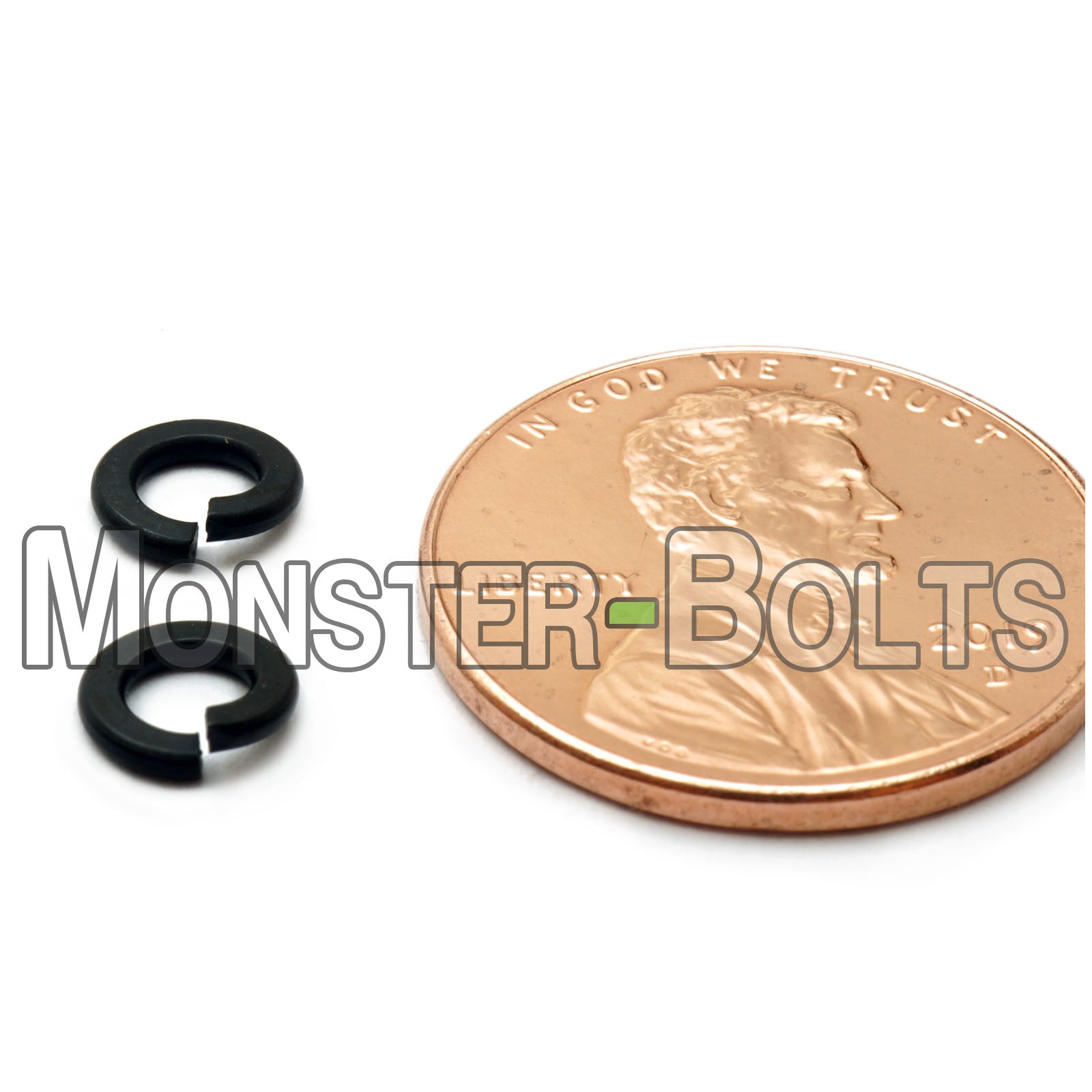 Metric Steel Split Lock Washers with Black Ox DIN 127B