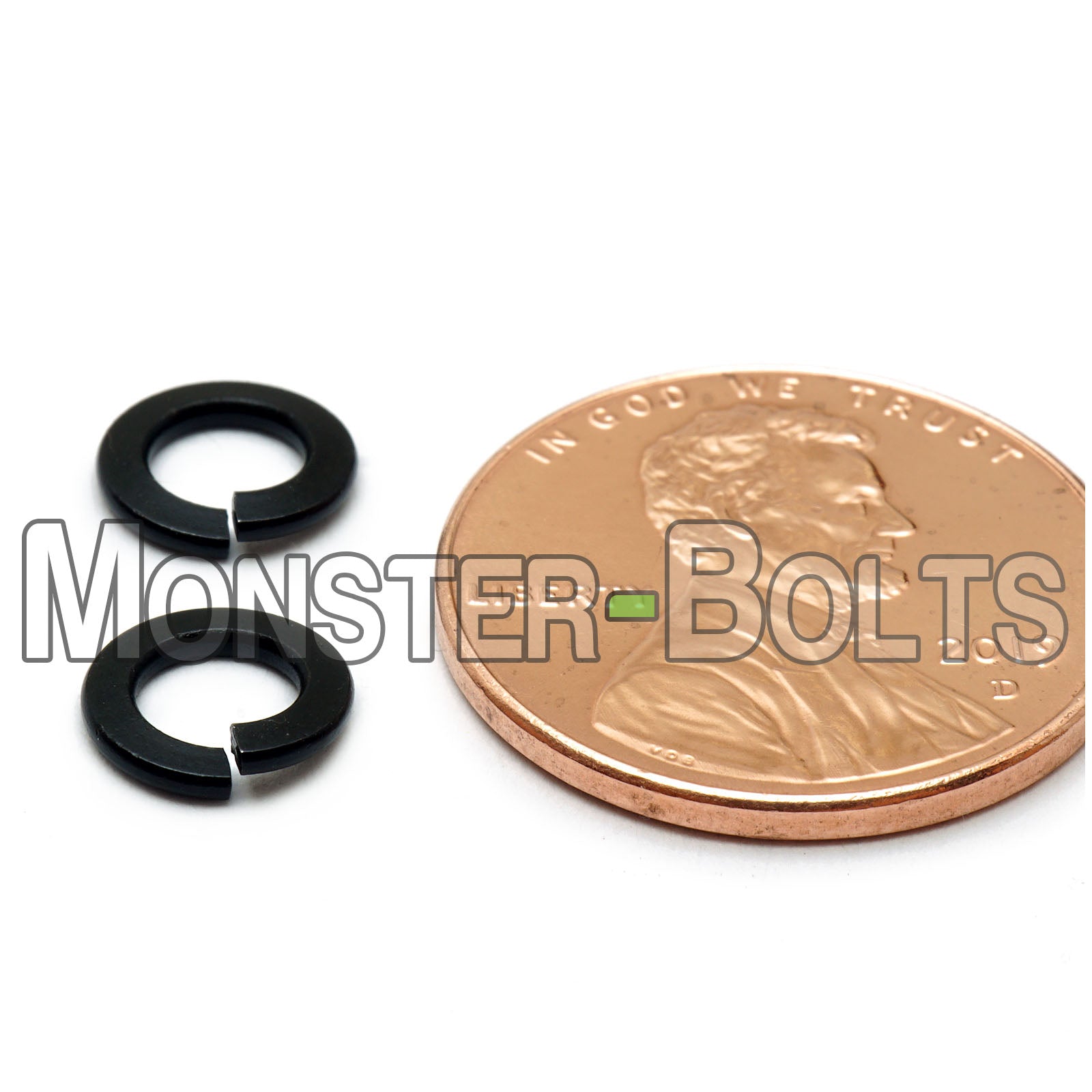 Metric Steel Split Lock Washers with Black Ox DIN 127B