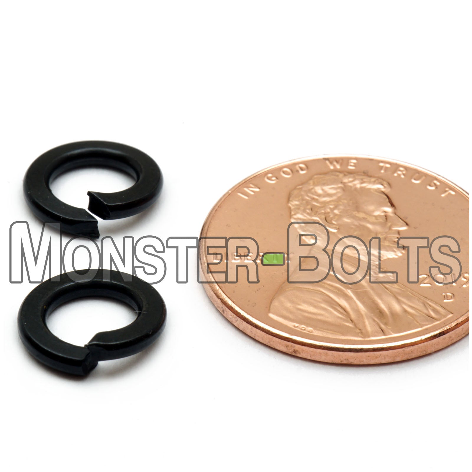 Metric Steel Split Lock Washers with Black Ox DIN 127B