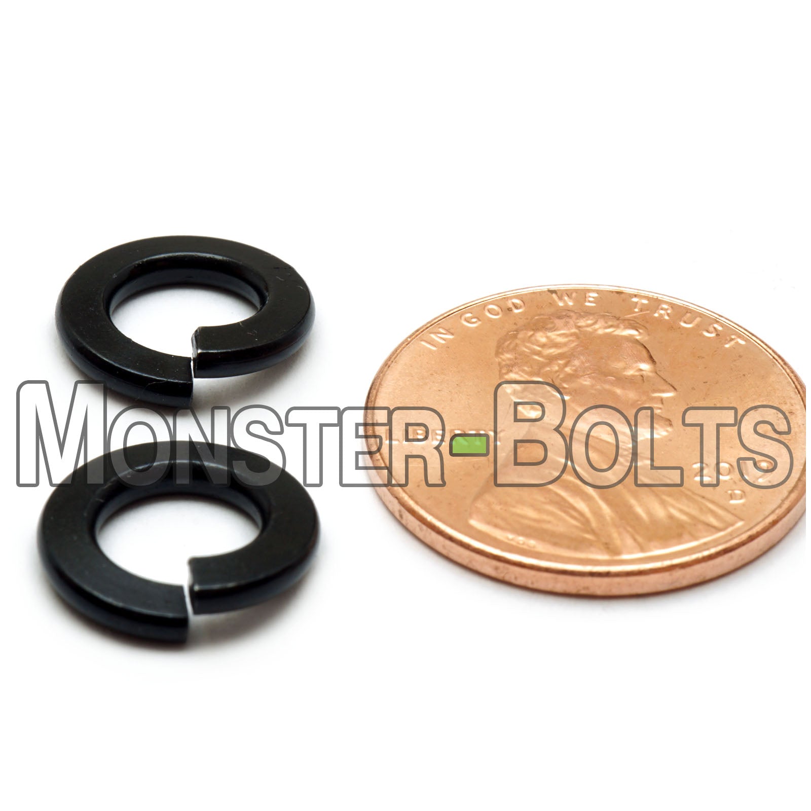 Metric Steel Split Lock Washers with Black Ox DIN 127B