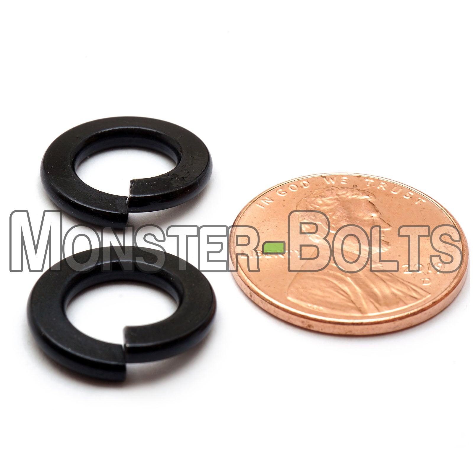 Metric Steel Split Lock Washers with Black Ox DIN 127B