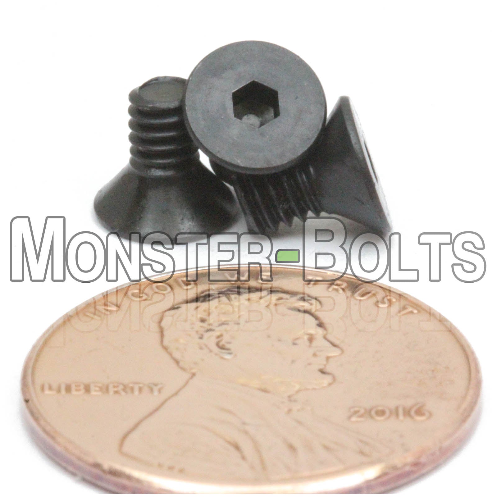 BULK #5-40 Flat Head Socket Caps screws, Alloy Steel with Black Oxide