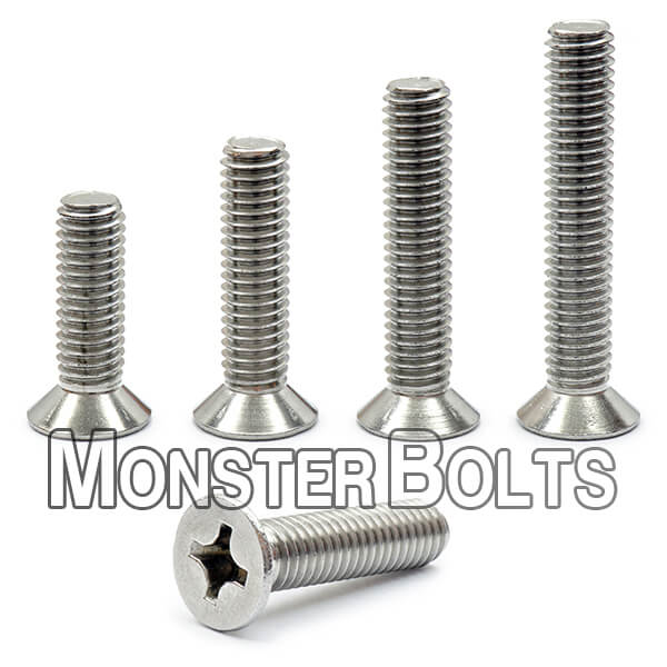 Phillips Flat Head Screws